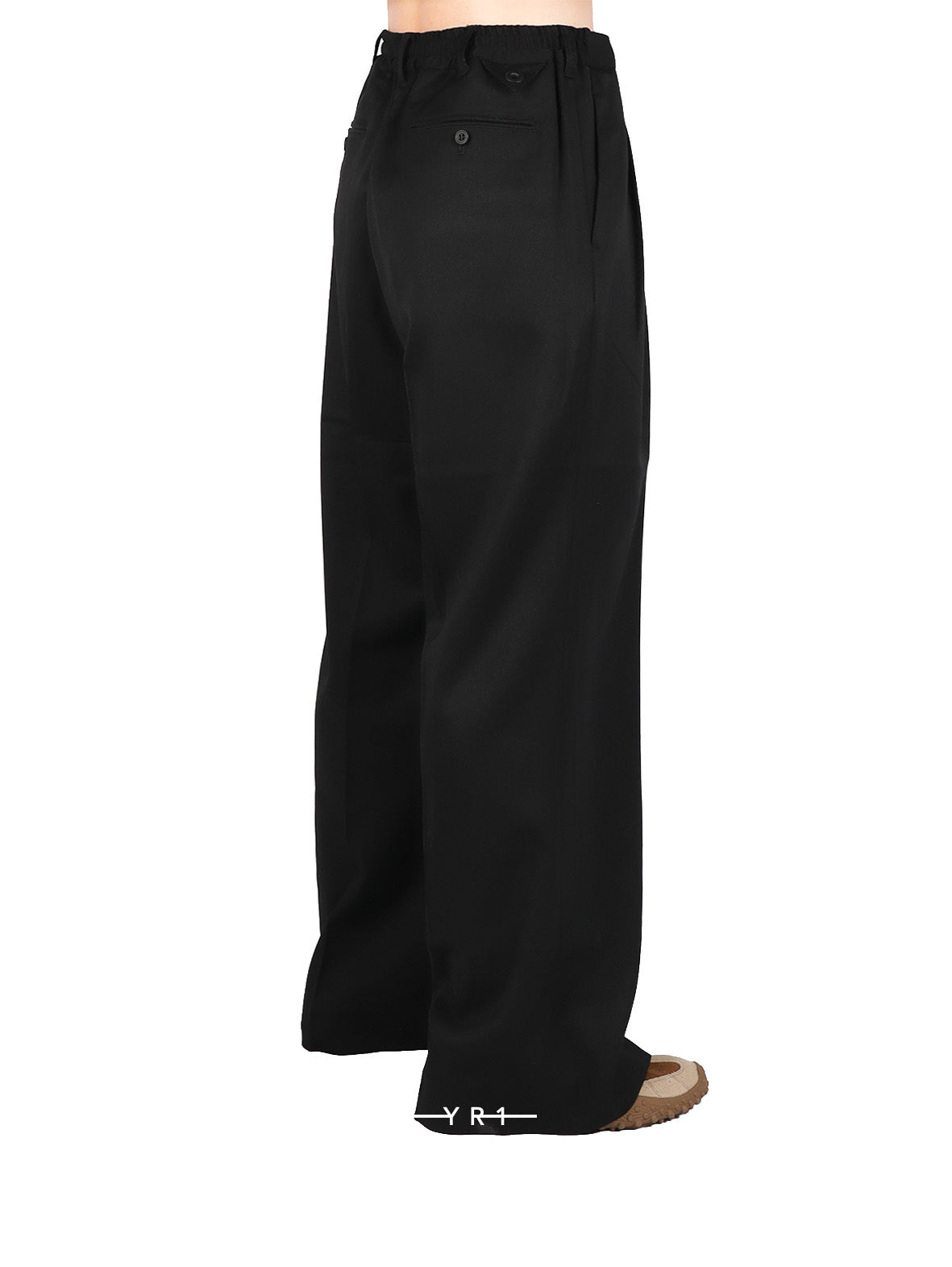 White Mountaineering 3 Tuck Wide Pants 2