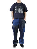 Patchwork Cargo Pants Rinse FDMTL