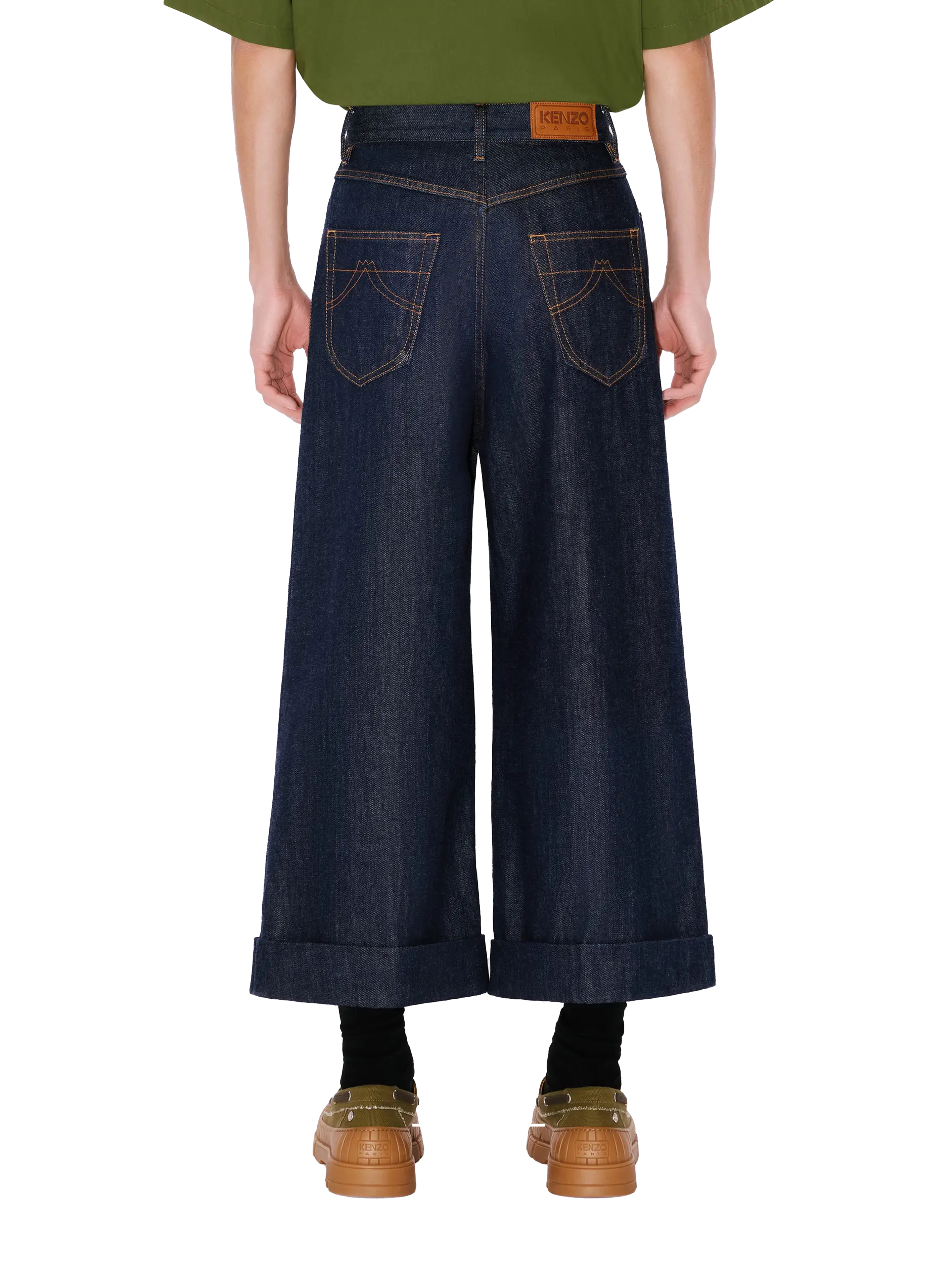 Three Quarter Buggy Fit Jeans KENZO