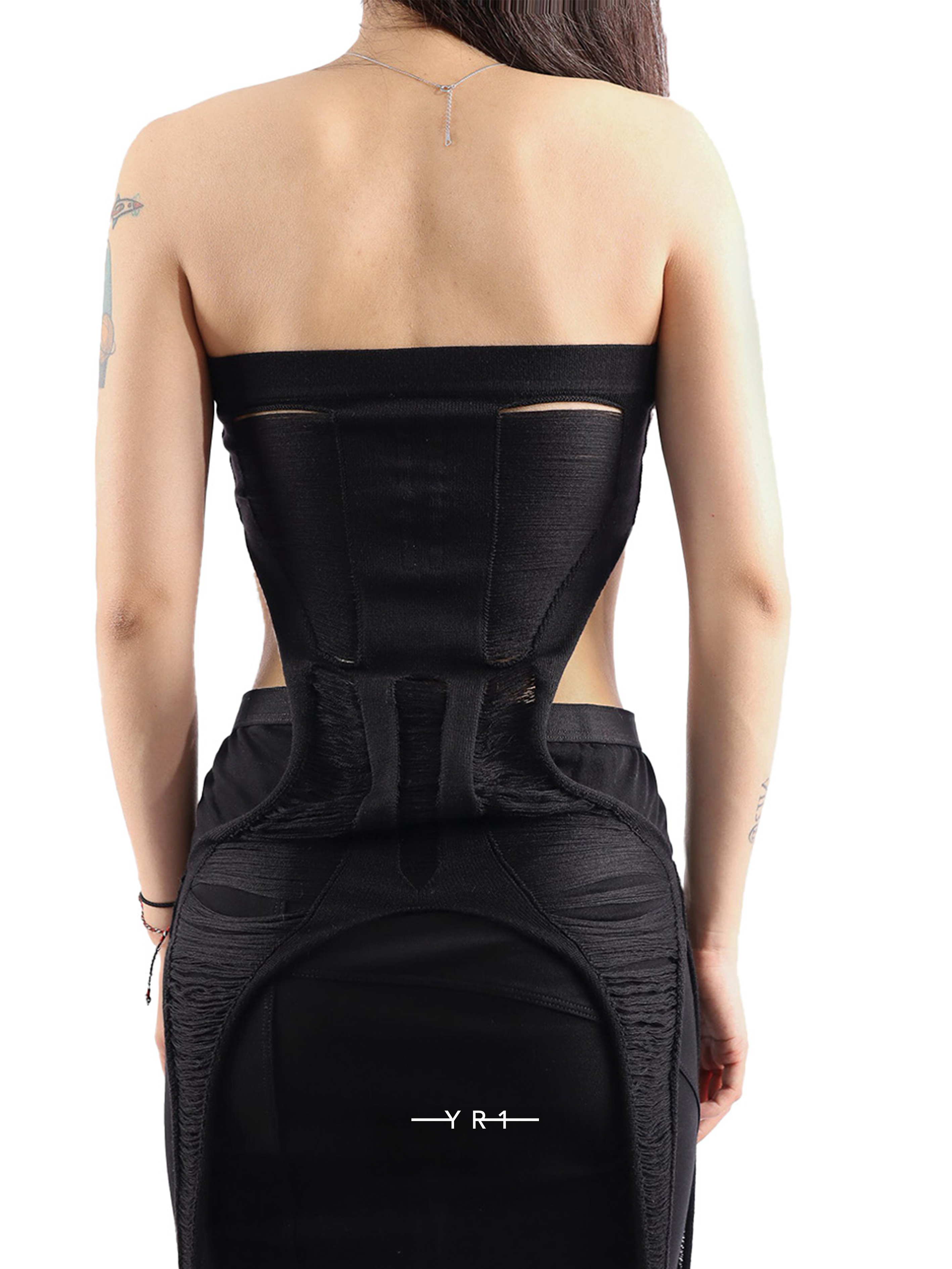 RO Tanja Long Tank Strapless RICK OWENS