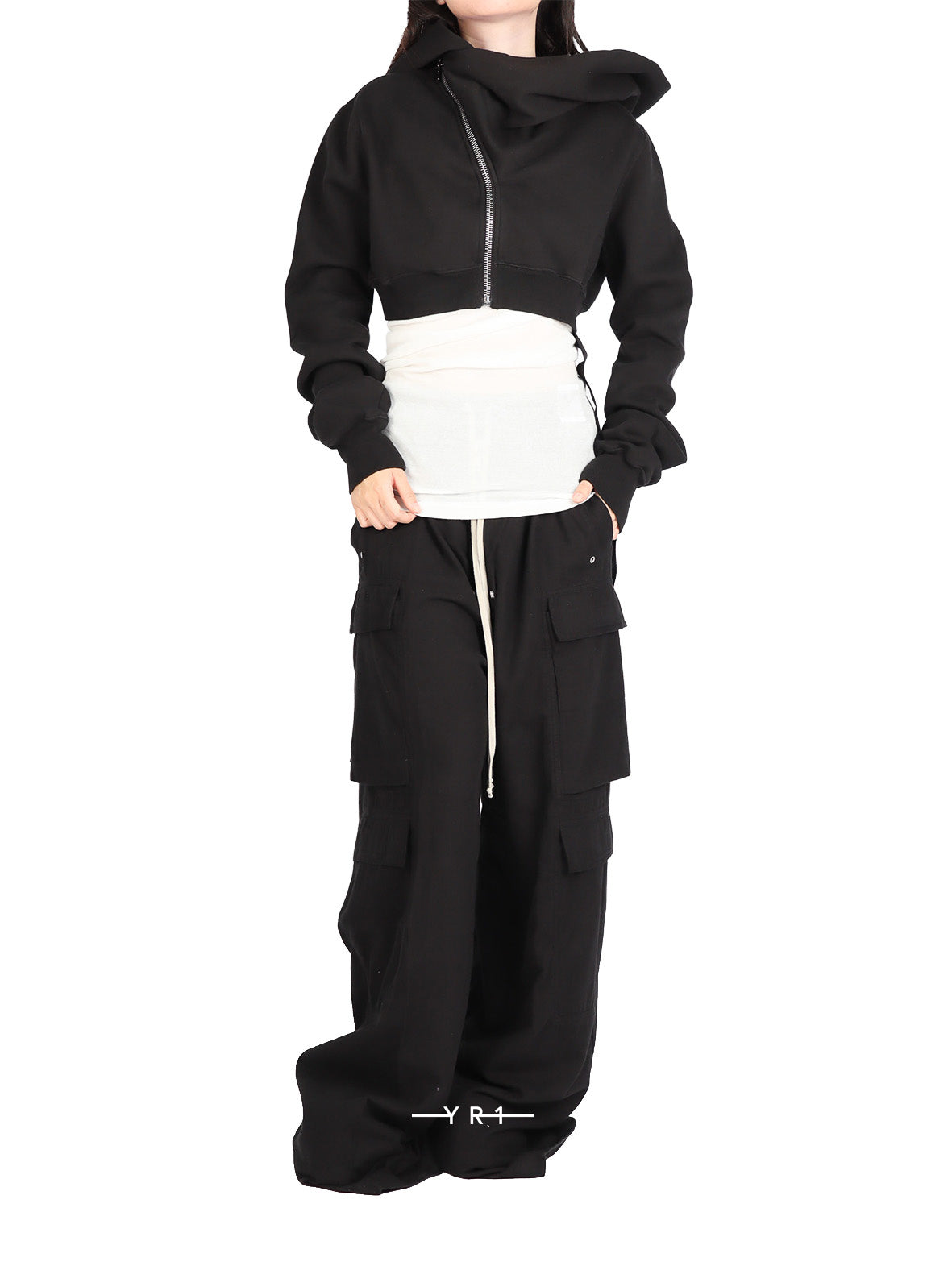 DS Micro Mountain Hoodie RICK OWENS DRKSHDW