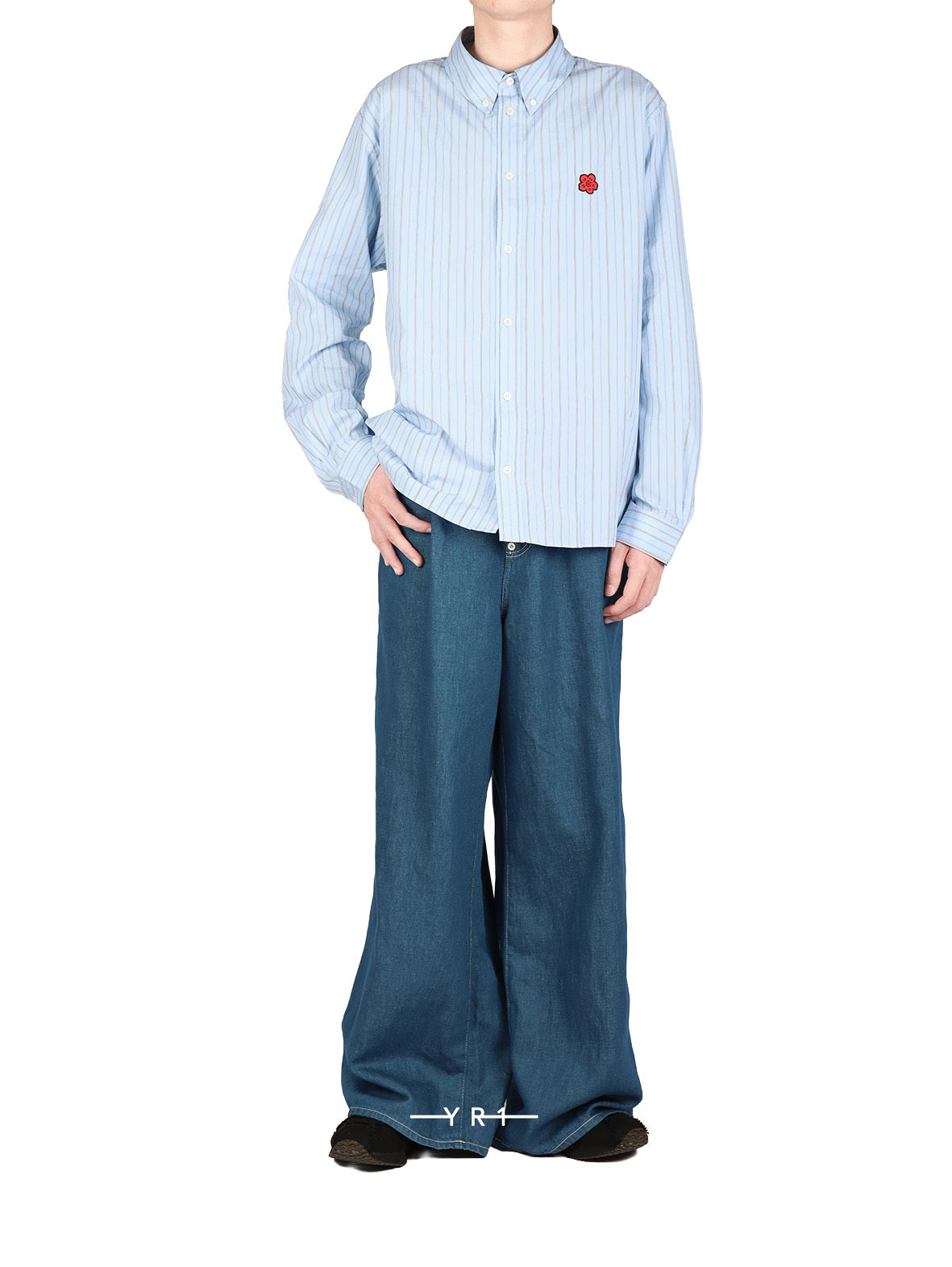 Boke Flower Crest Casual Shirt KENZO