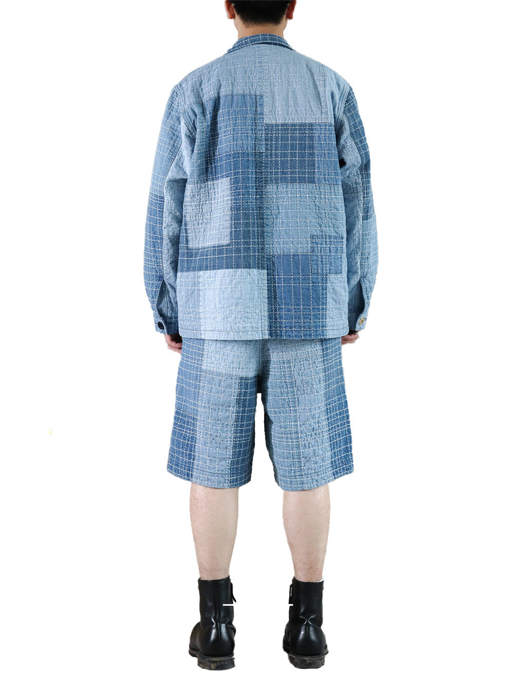 Sashiko Lapel Jacket 7Yr Wash FDMTL