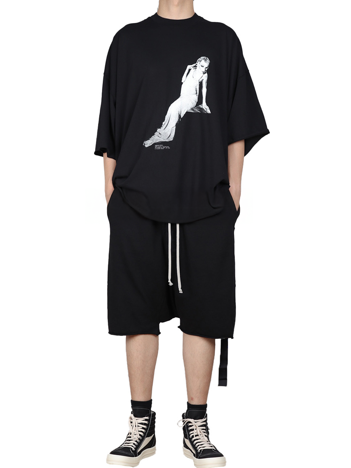 DU Drawstring Pods RICK OWENS DRKSHDW