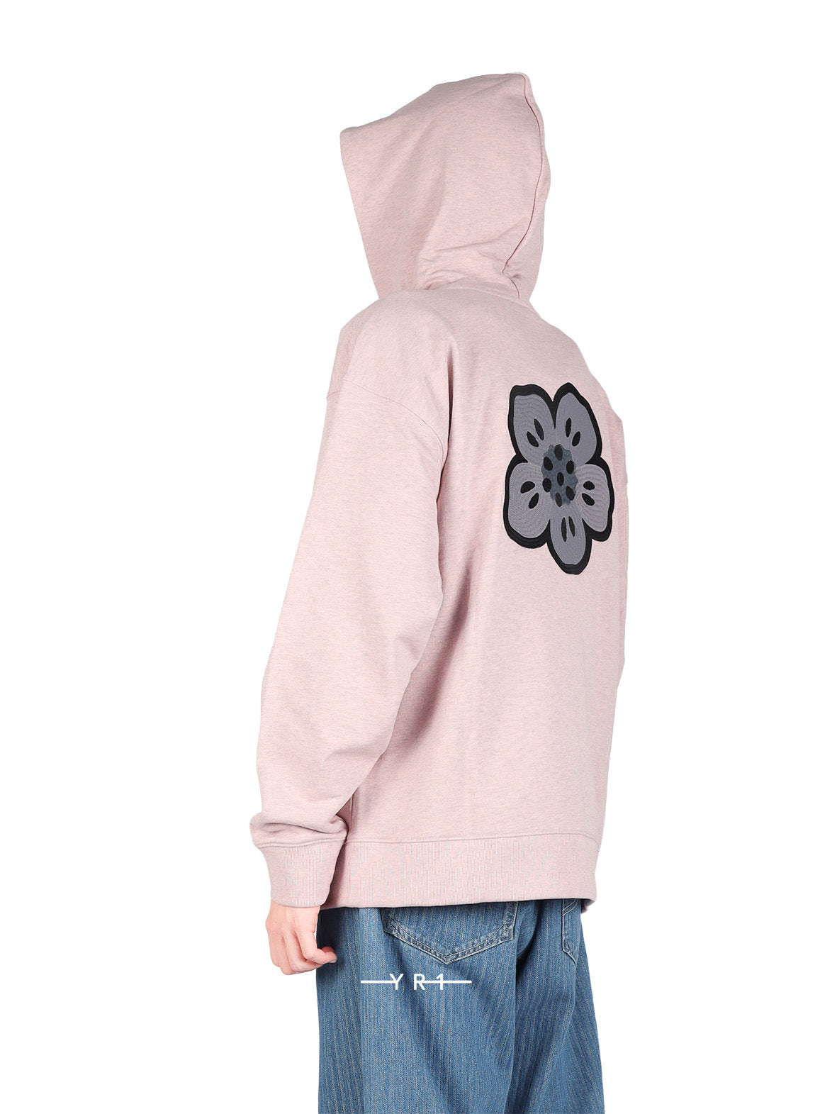 Gots Boke Flower Embr'd Oversize Hoodie KENZO