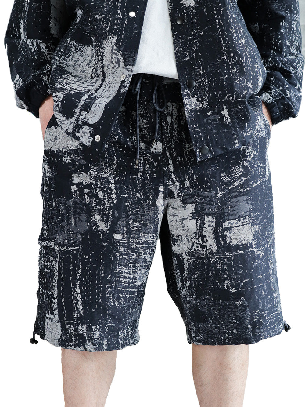 Jacquard Boro Short Pants FDMTL