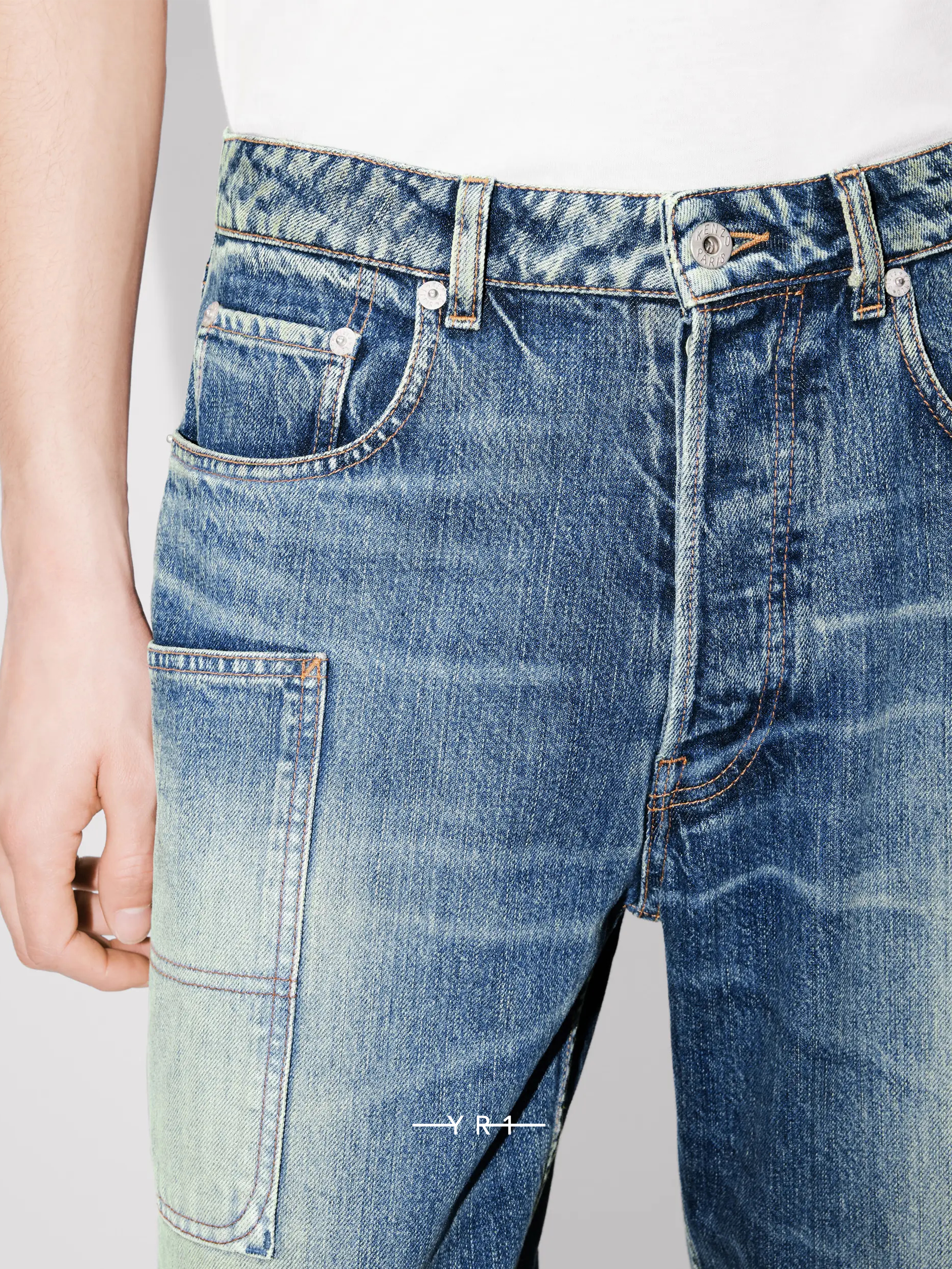 Cargo Monkey Fit Jeans KENZO