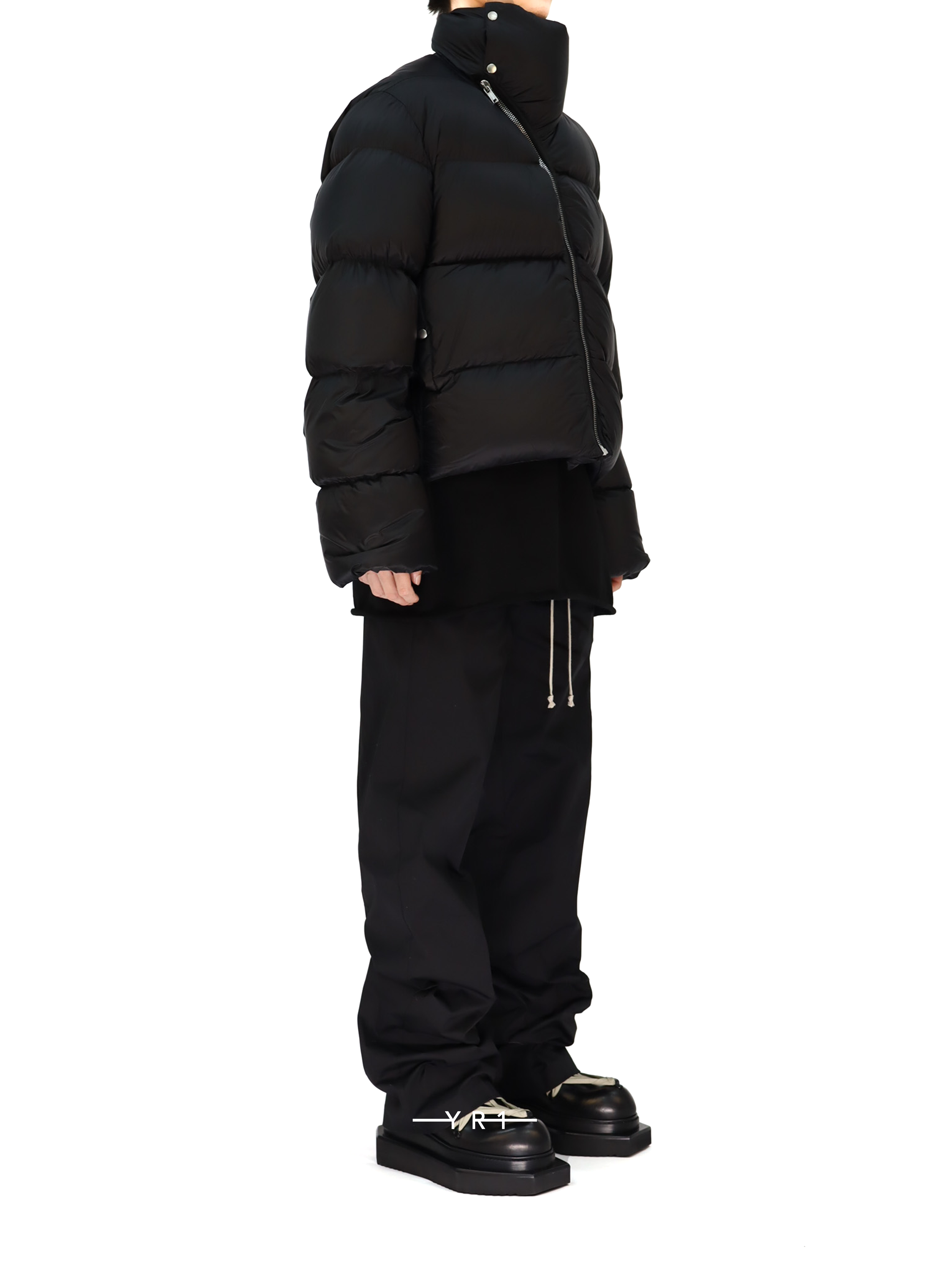RU Turtle Jkt-Black RICK OWENS
