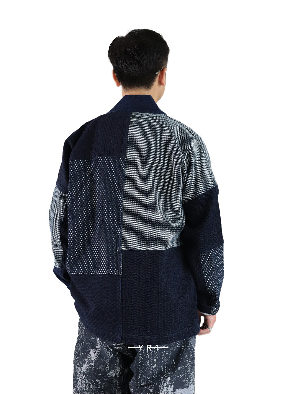 Patchwork Haori Jacket Rinse FDMTL