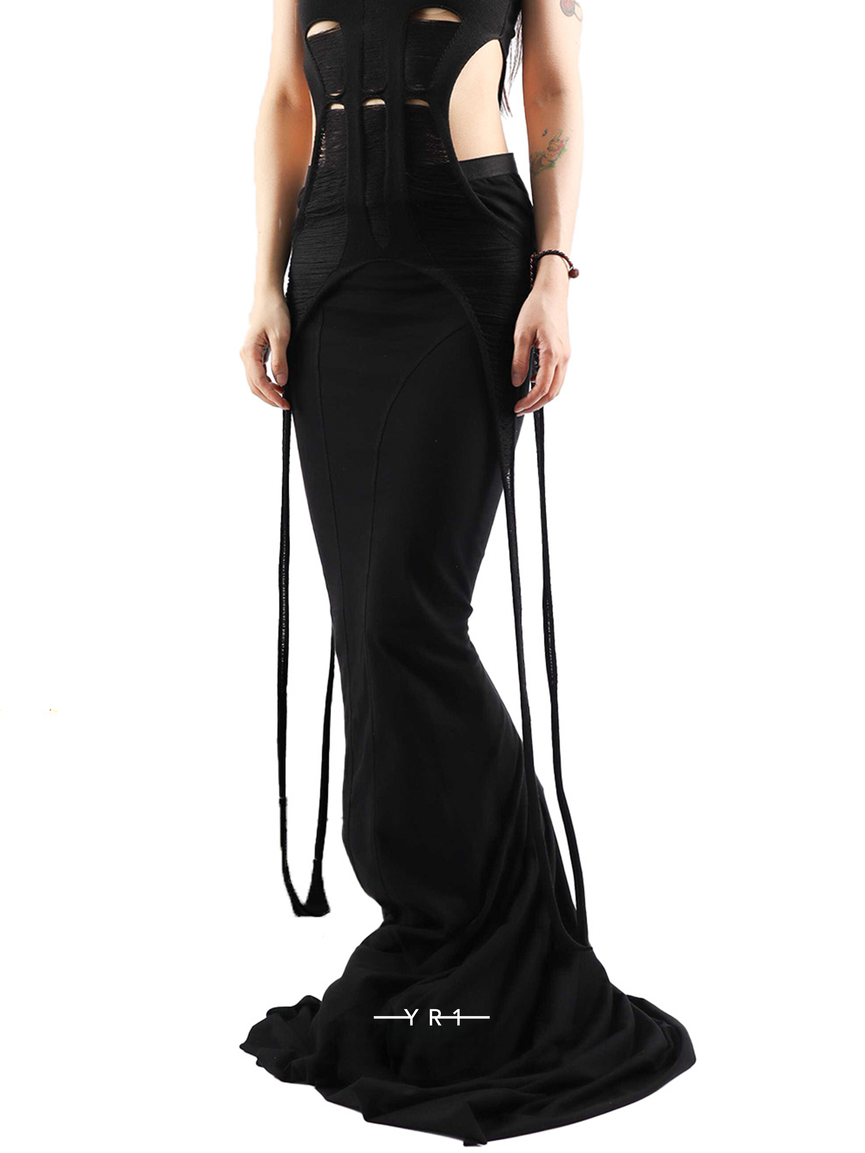 RO Jersey Lido Skirt RICK OWENS