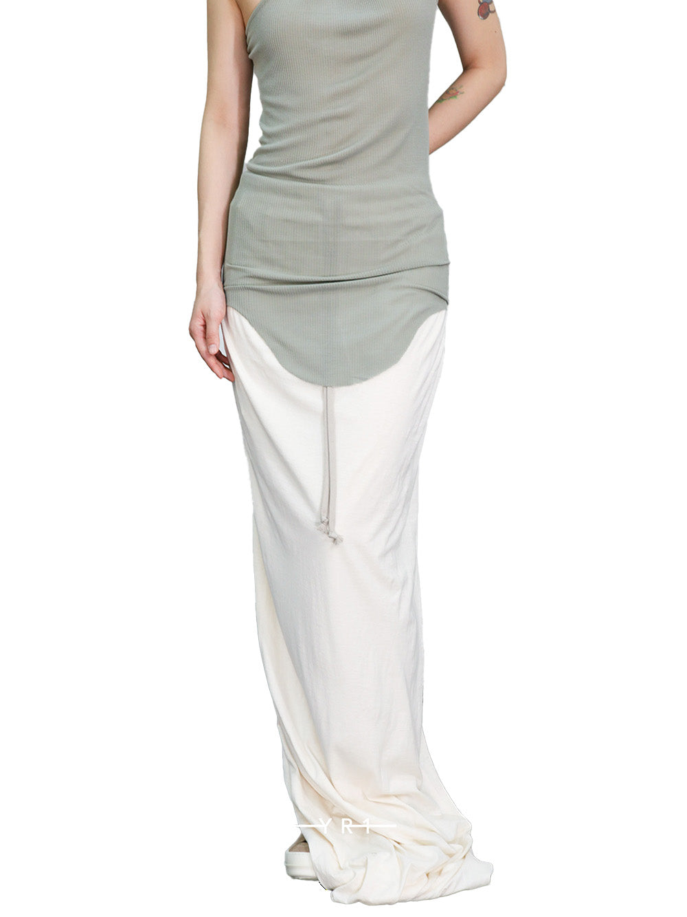 DS Pull On Pillar Skirt-21 RICK OWENS DRKSHDW