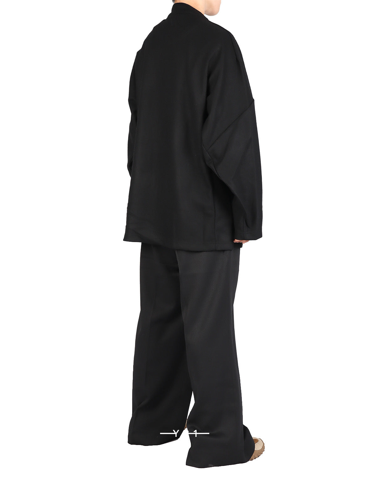 White Mountaineering Wool Melton Cardigan 5