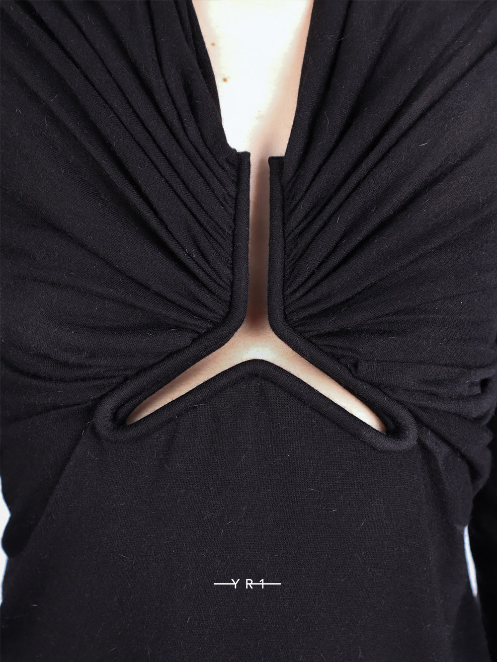 RP Allanah Ls T-Blk RICK OWENS