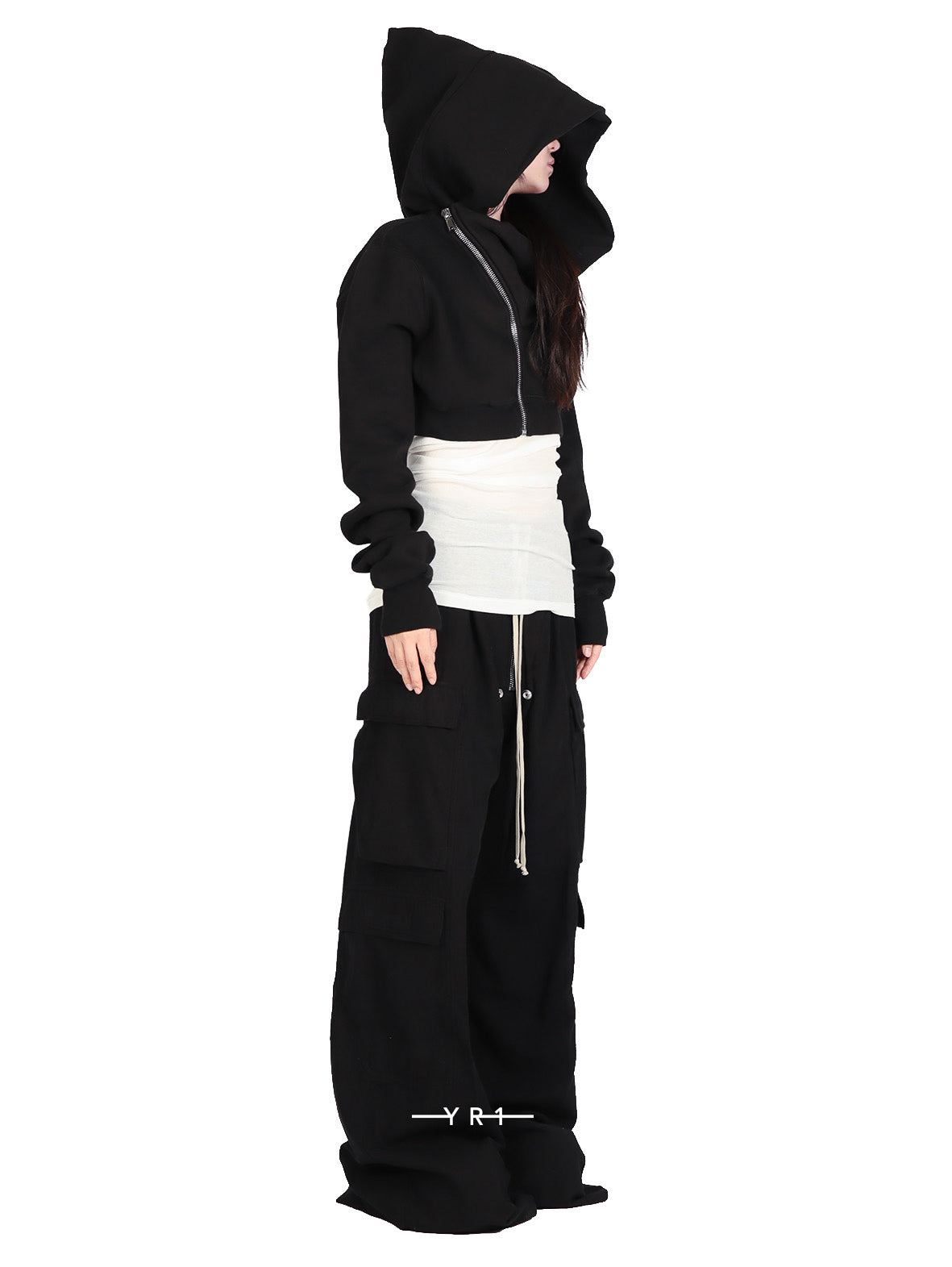 DS Micro Mountain Hoodie RICK OWENS DRKSHDW