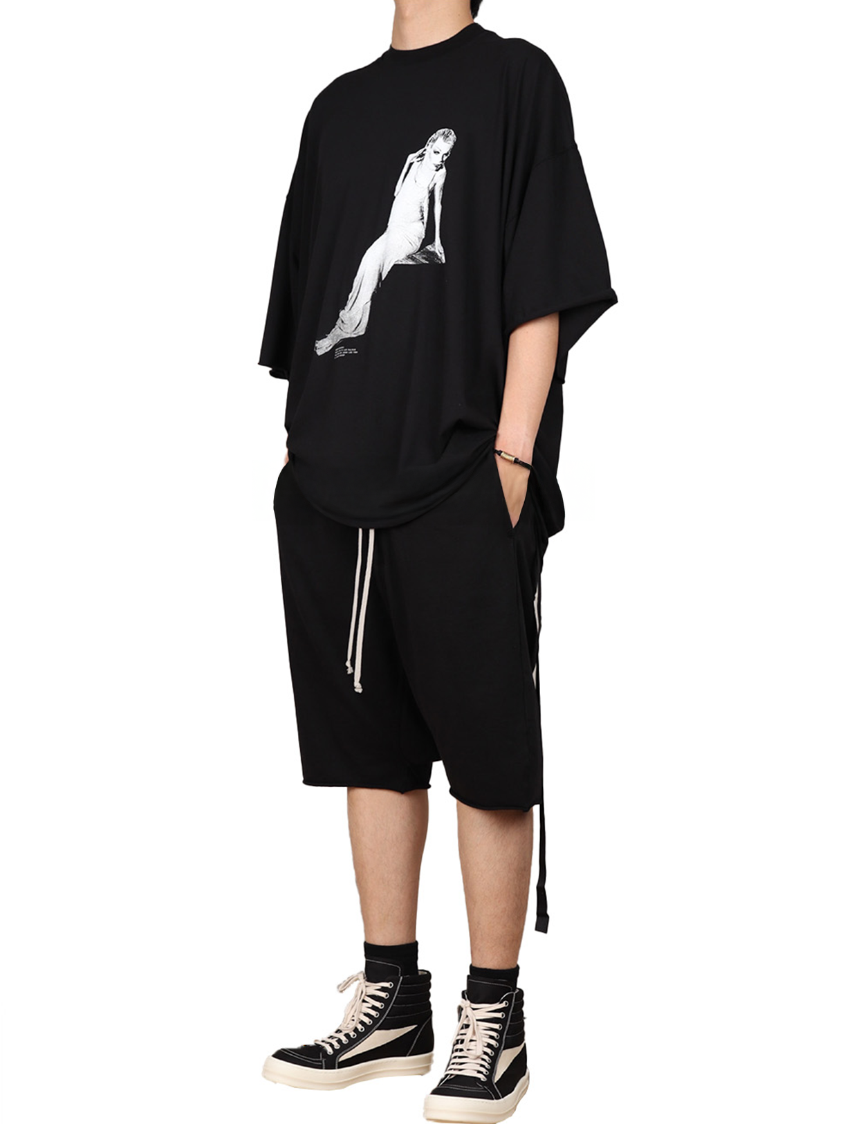 DU Drawstring Pods RICK OWENS DRKSHDW