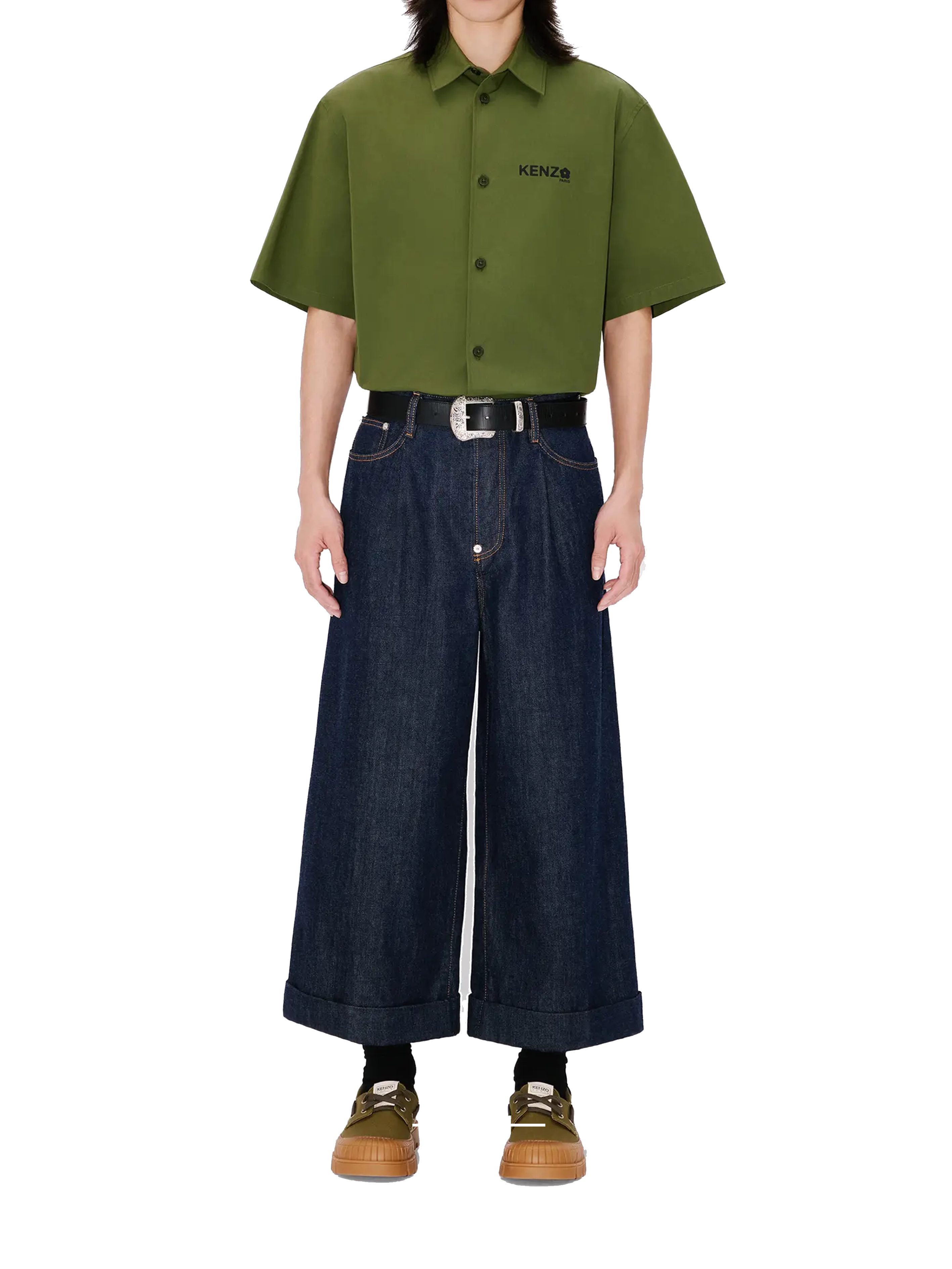 Three Quarter Buggy Fit Jeans KENZO