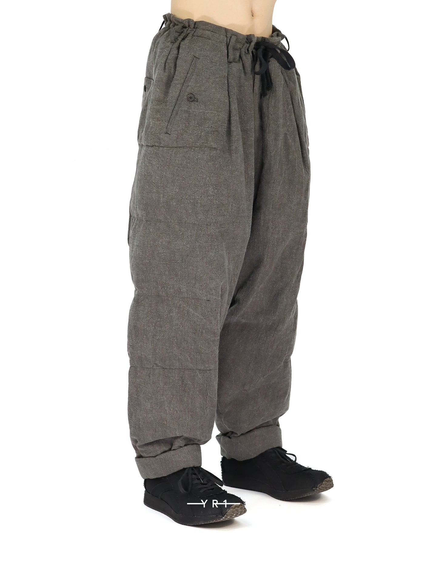 Horizontal Padded Pants YOHJI YAMAMOTO