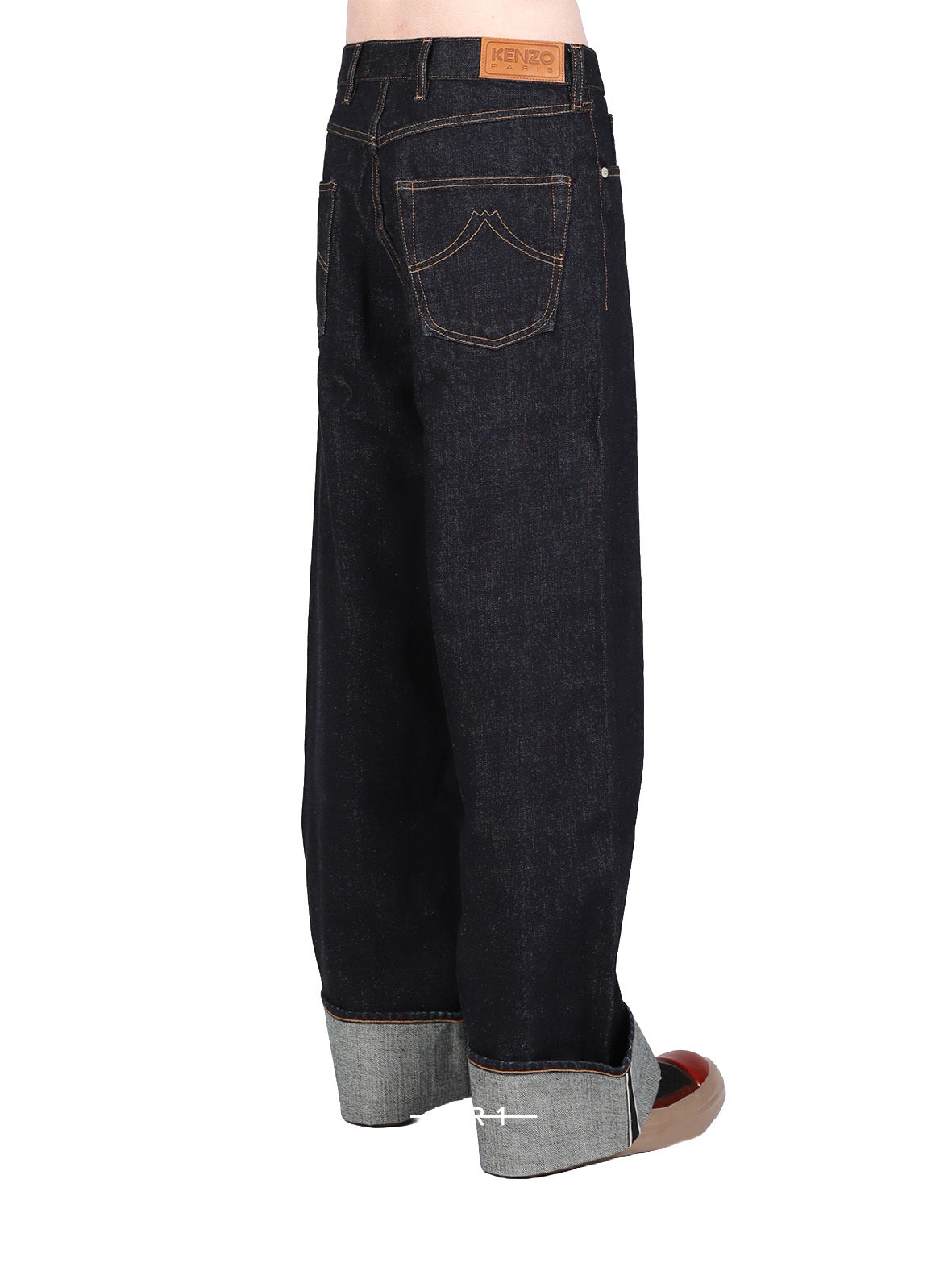 Turn Up Wide Fit Jeans KENZO