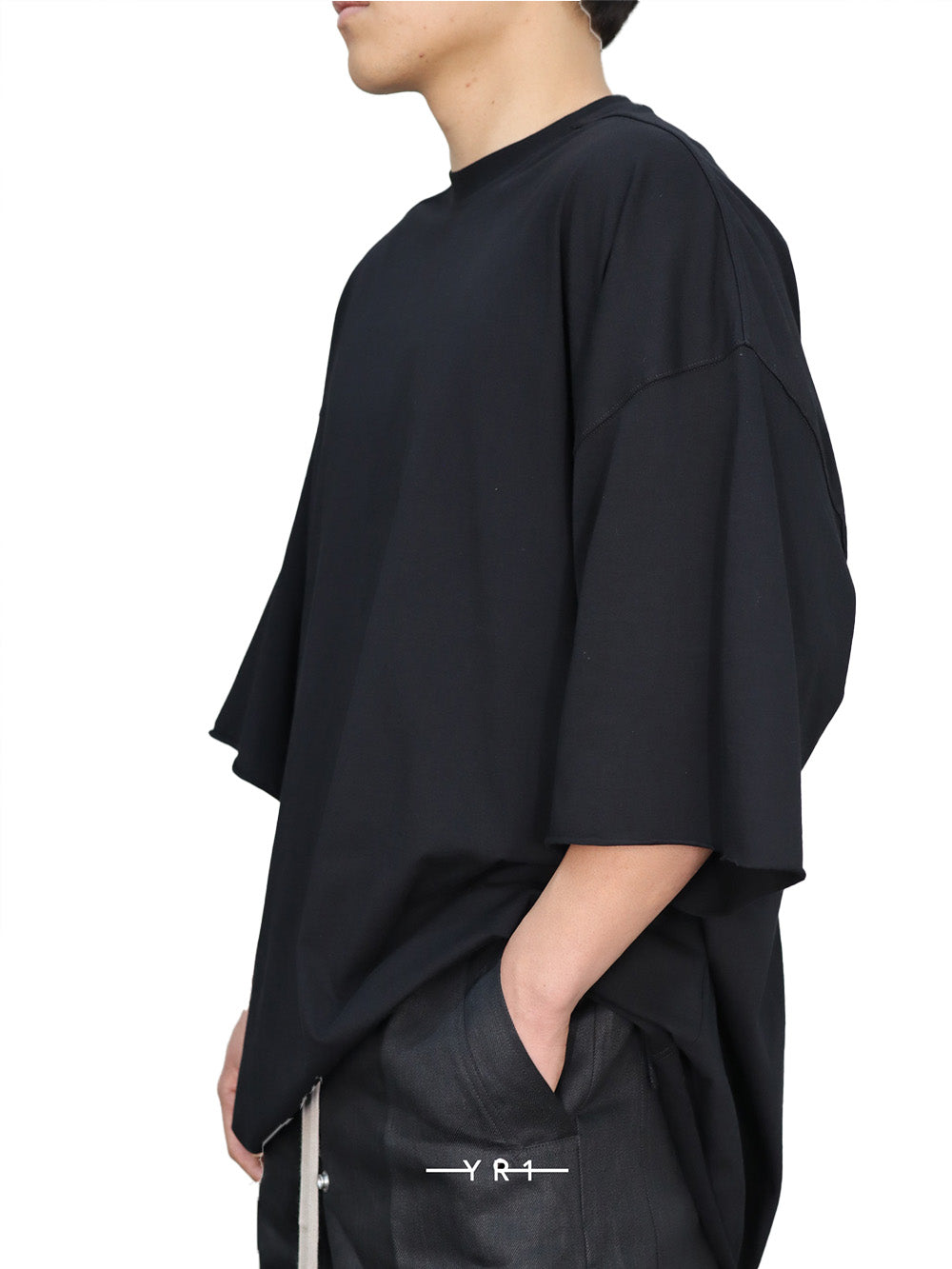 RU Tommy T-Blk RICK OWENS