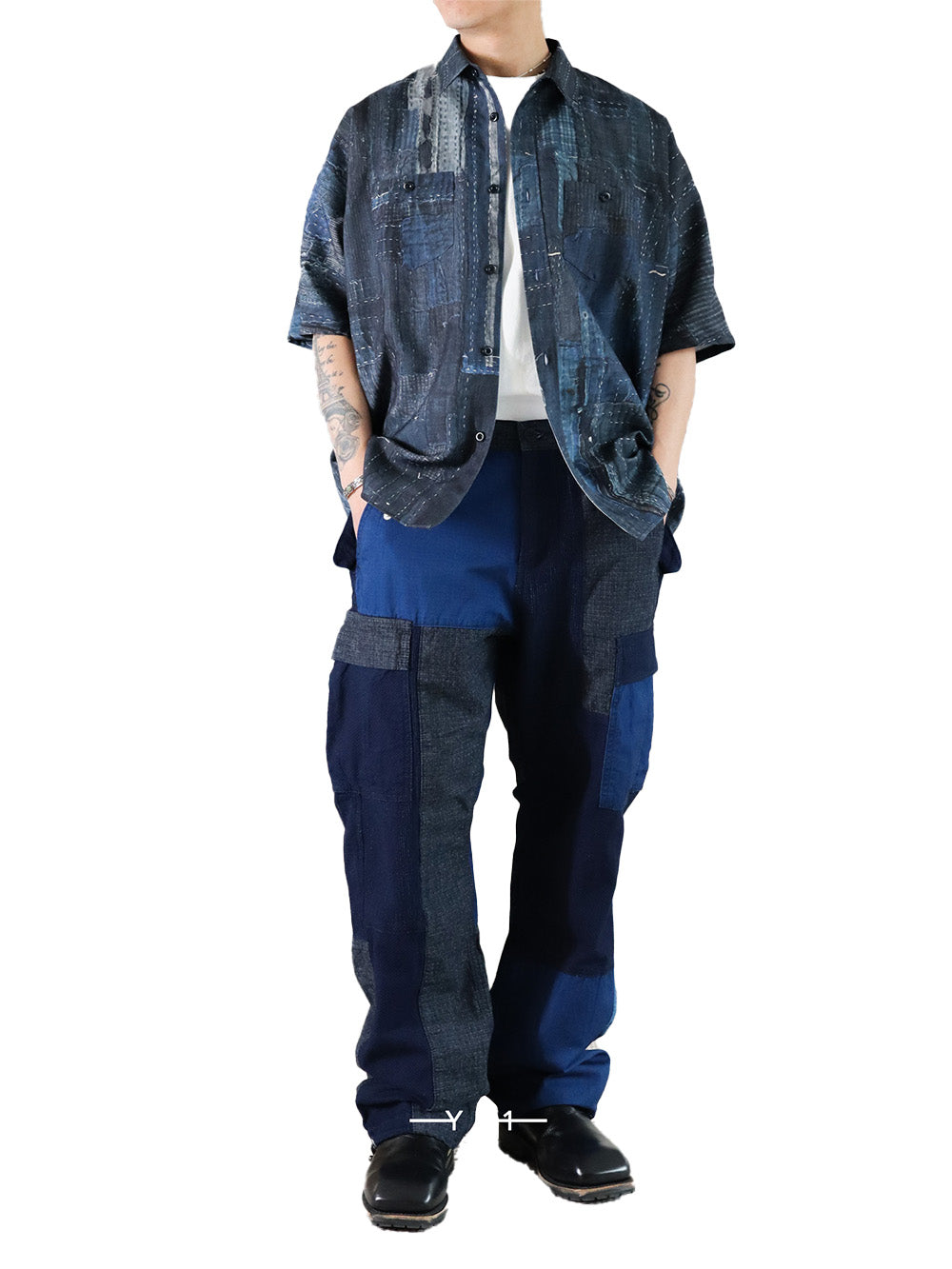 Printed Boro S/S Shirt FDMTL