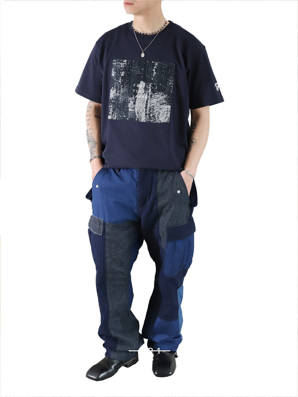 Square Jacquard Tee FDMTL