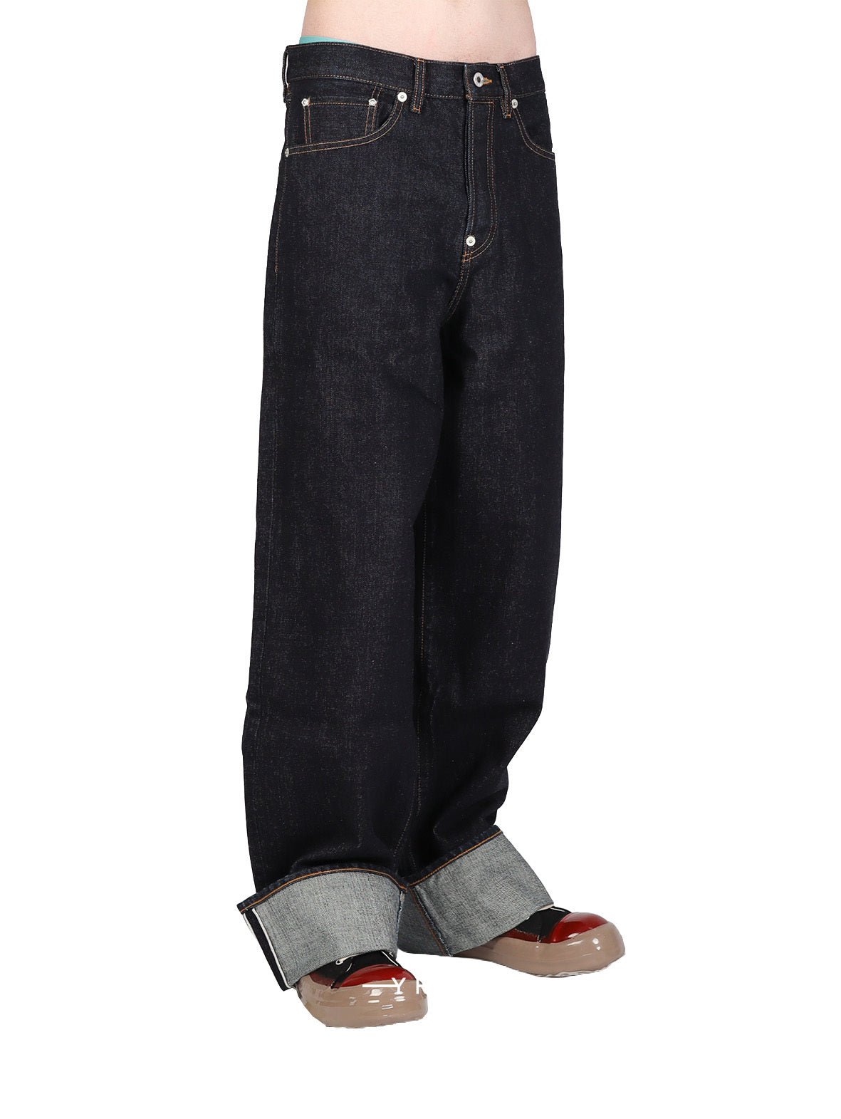 Turn Up Wide Fit Jeans KENZO