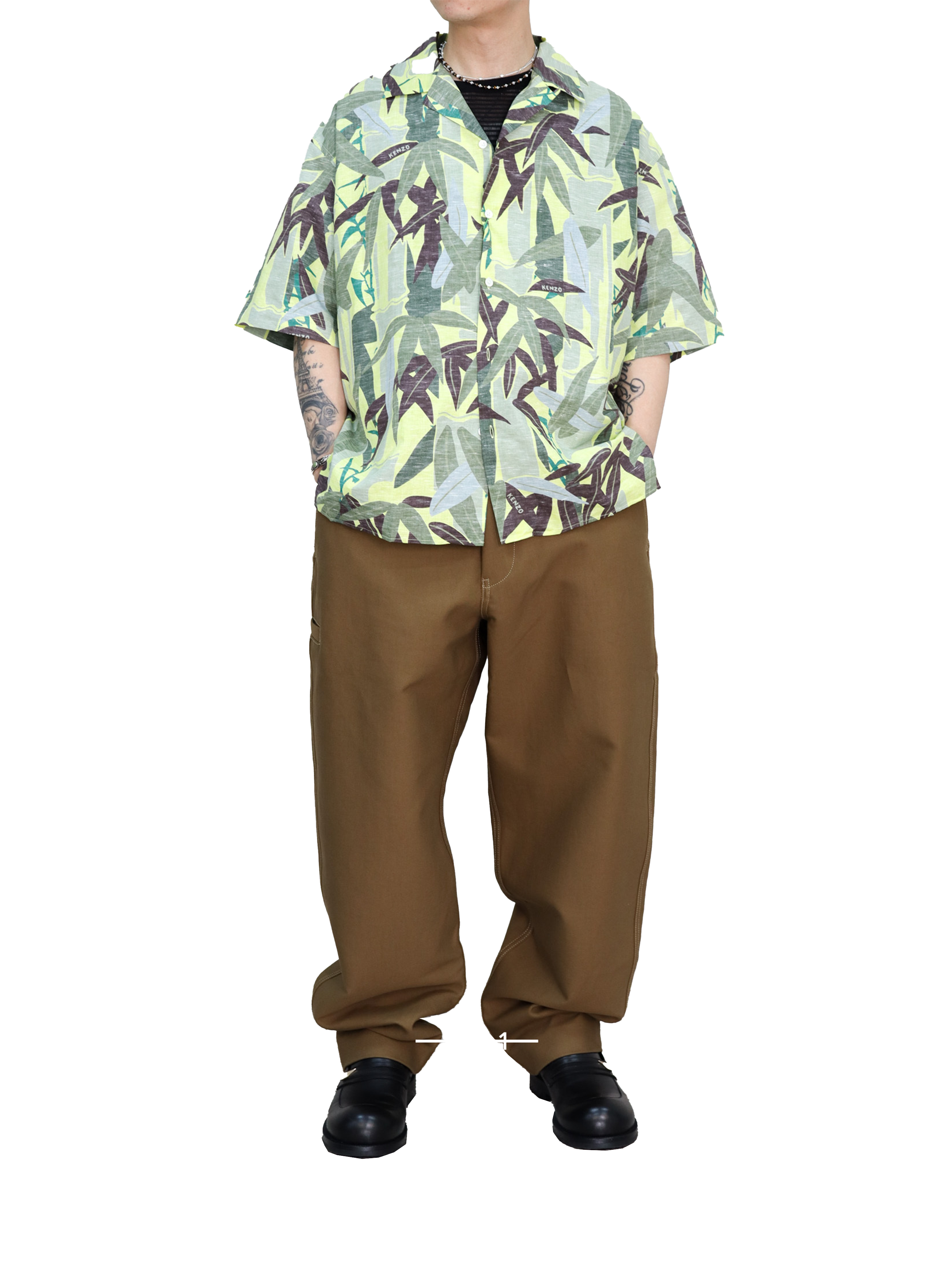 KZ CH Short Sleeve Shirt-45 KENZO