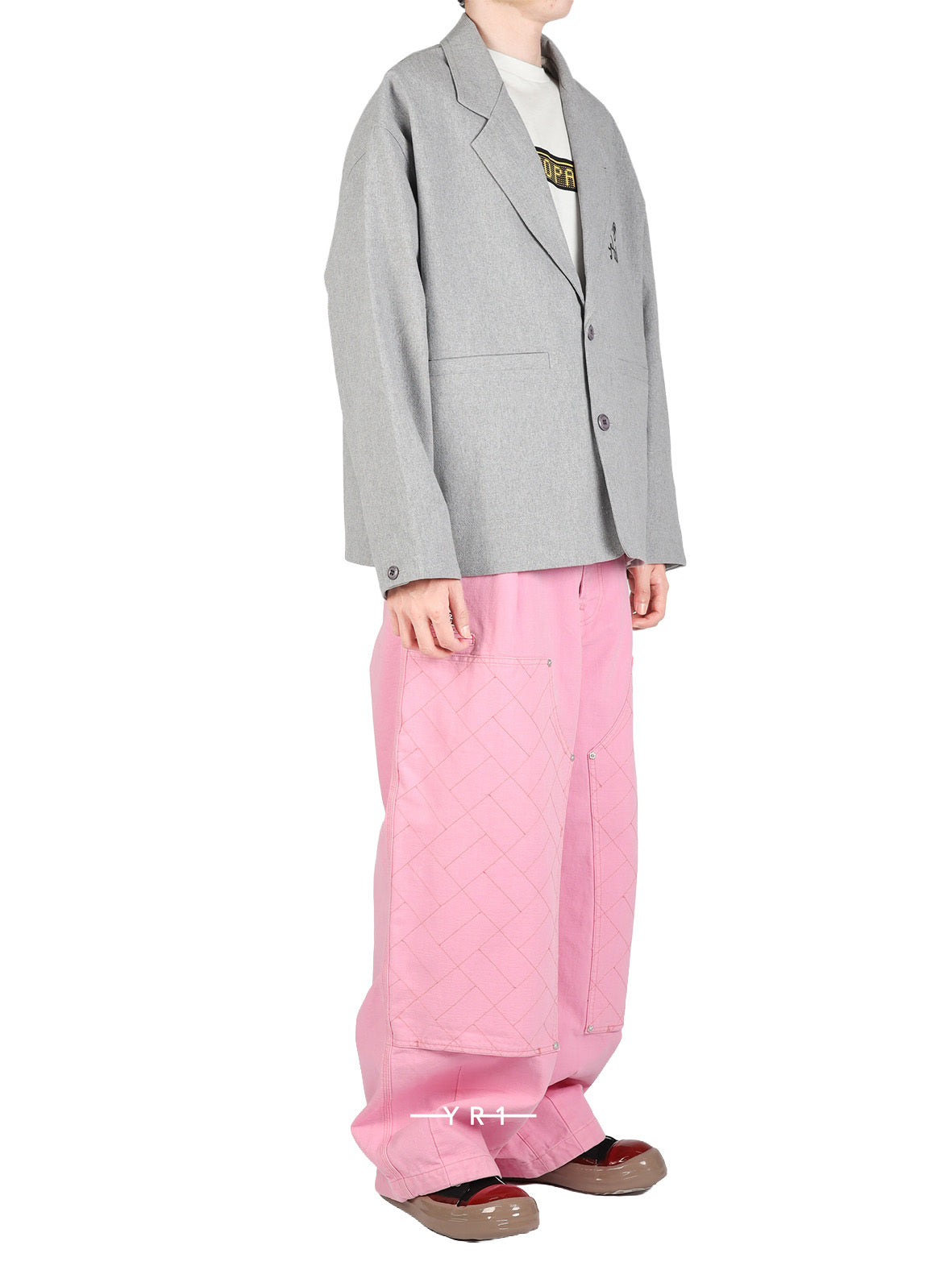 KENZO Paris workwear jacket back view
