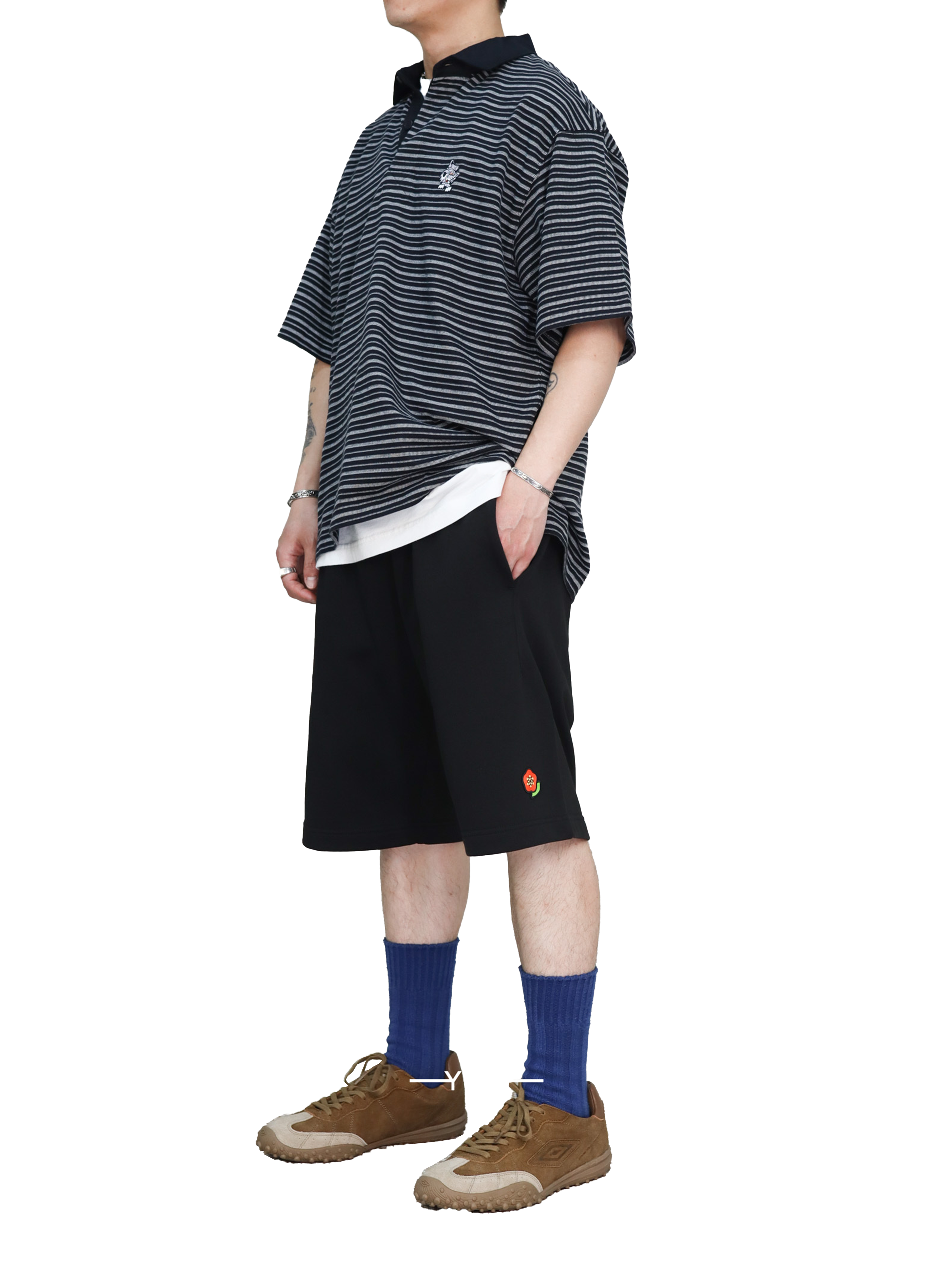 KZ Pop Embr'd Classic Shorts-99J KENZO