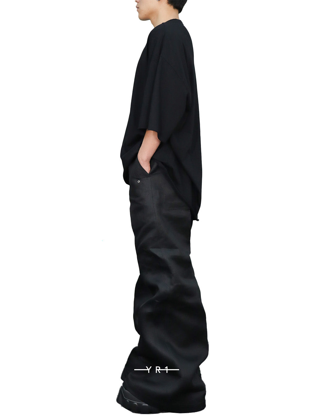 RU Tommy T-Blk RICK OWENS