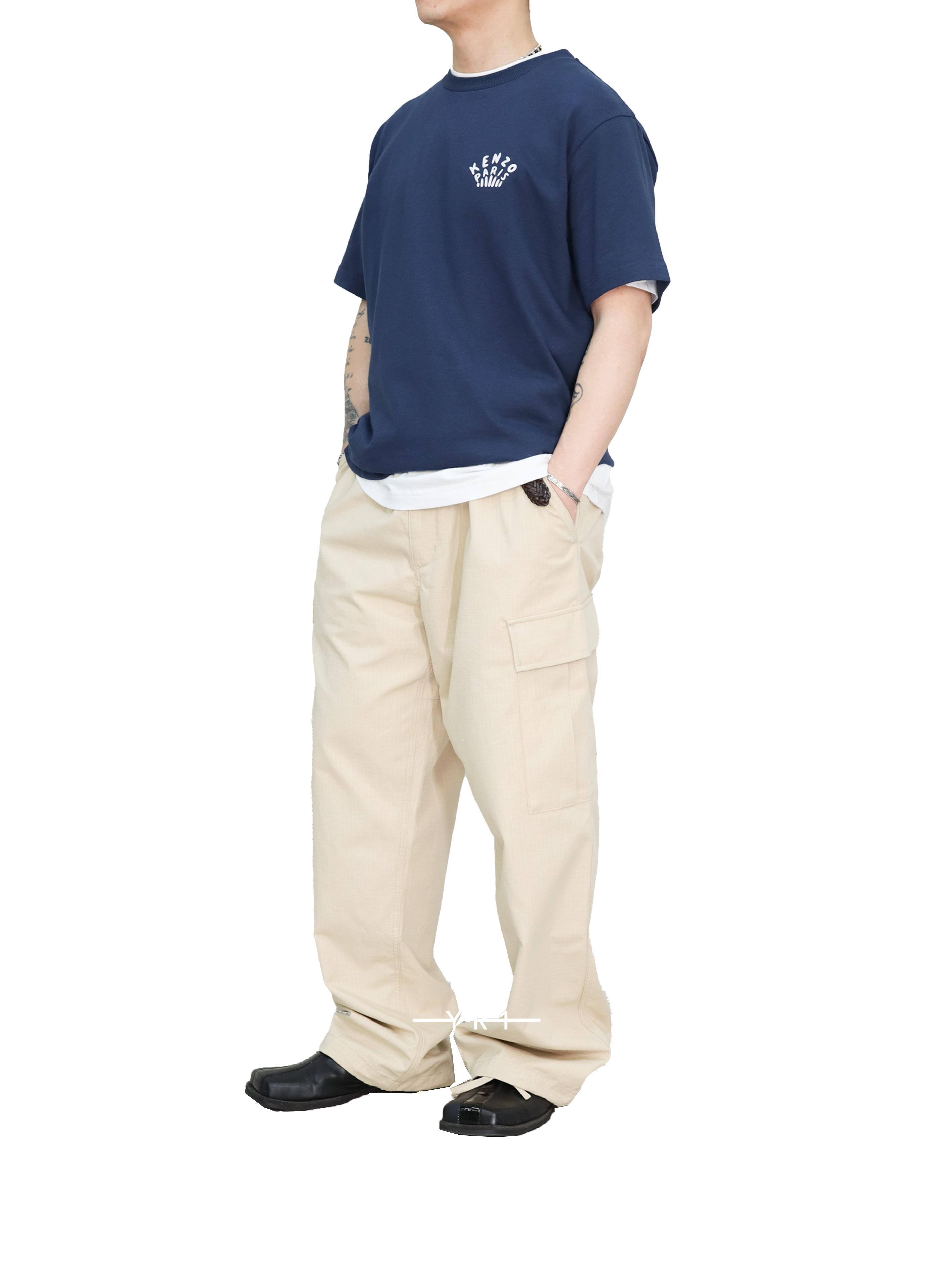 Gots KZ Dragonfly Embr'd Classic Tshirt-77 KENZO