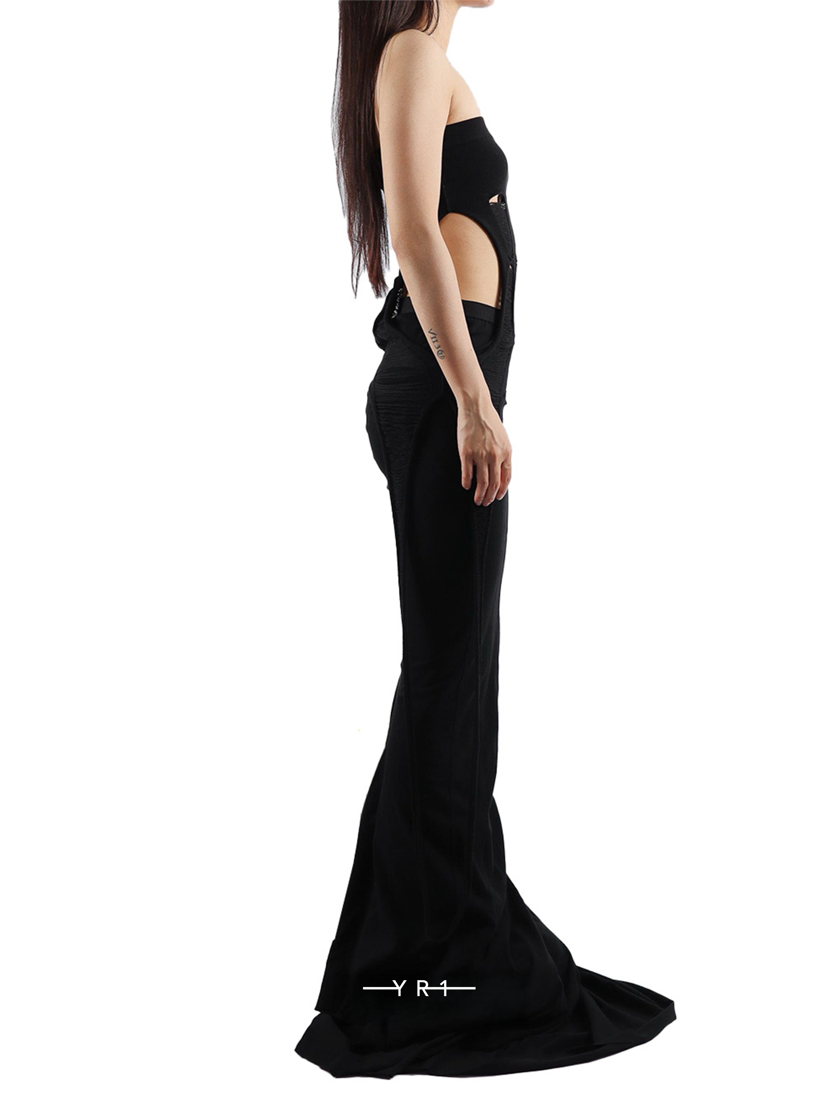 RO Tanja Long Tank Strapless RICK OWENS