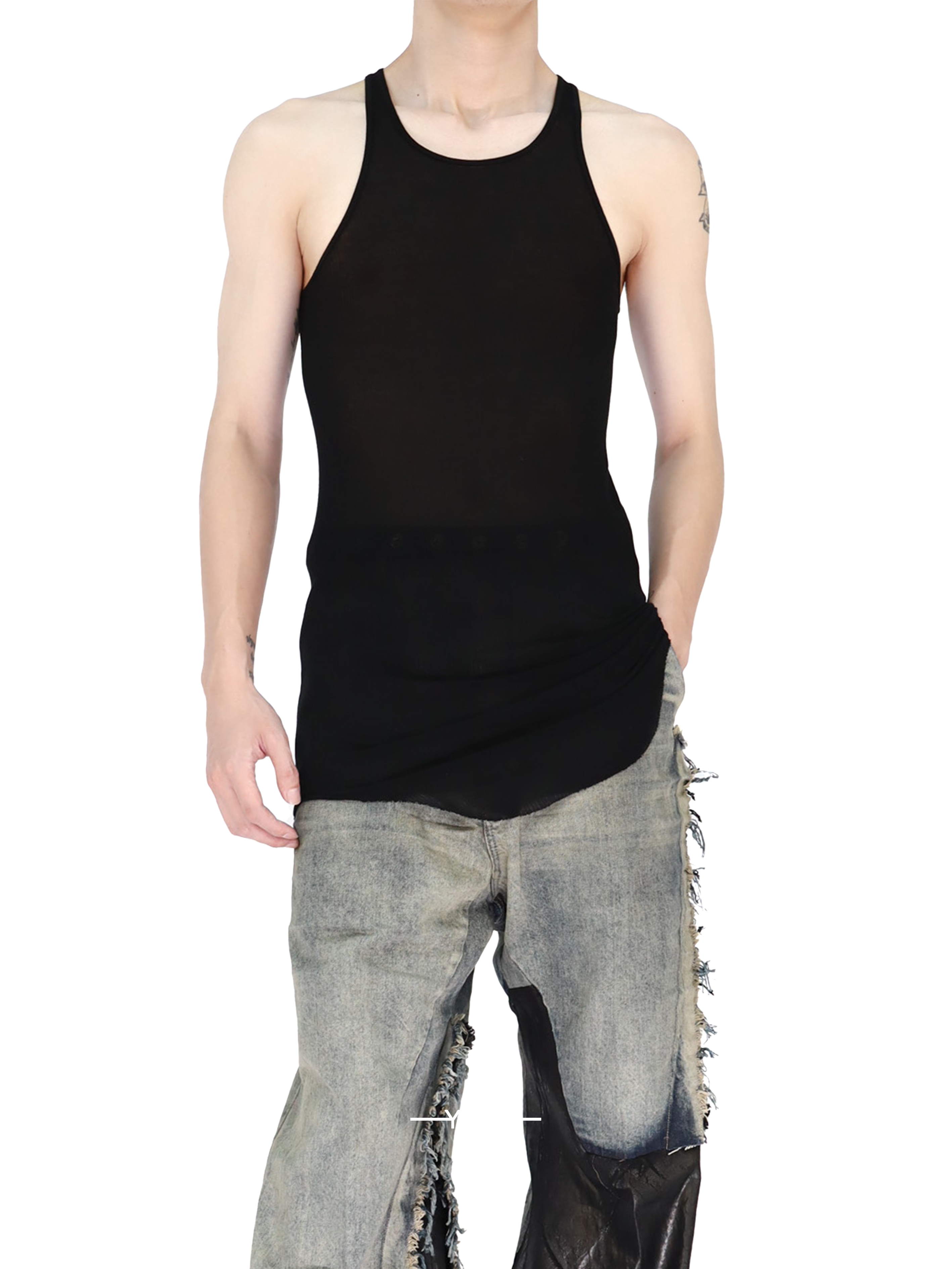 RU Basic Rib Tank RICK OWENS