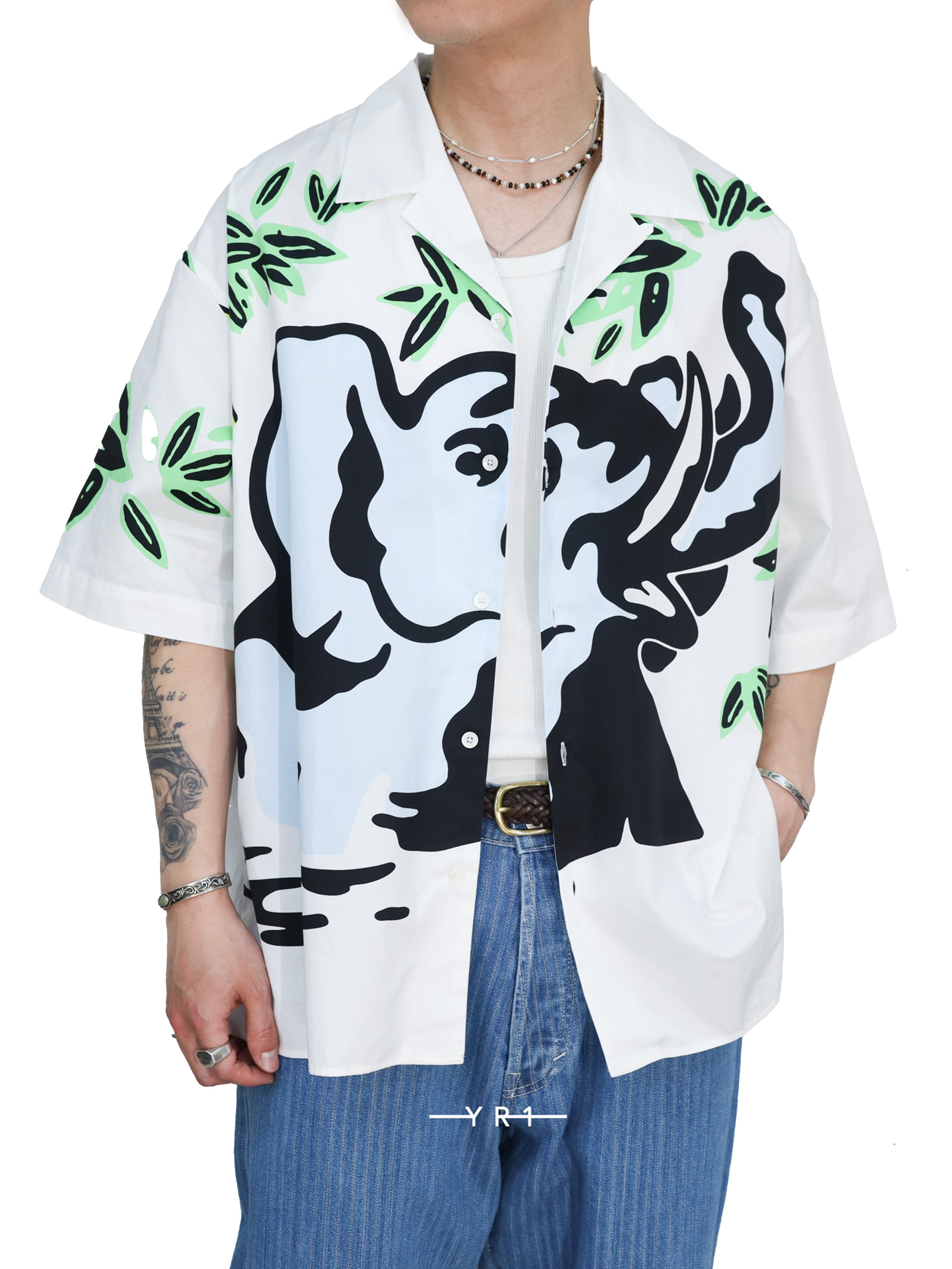 KZ JE Hawaiian Short Sleeve Shirt-01 KENZO