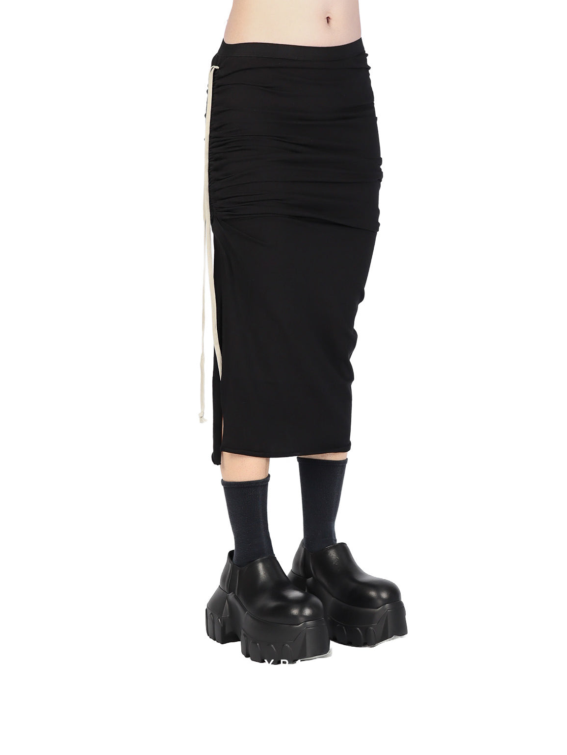 DS Soft Edfu Skirt Knee RICK OWENS DRKSHDW