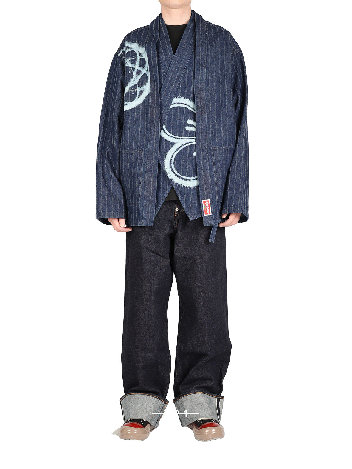 Turn Up Wide Fit Jeans KENZO