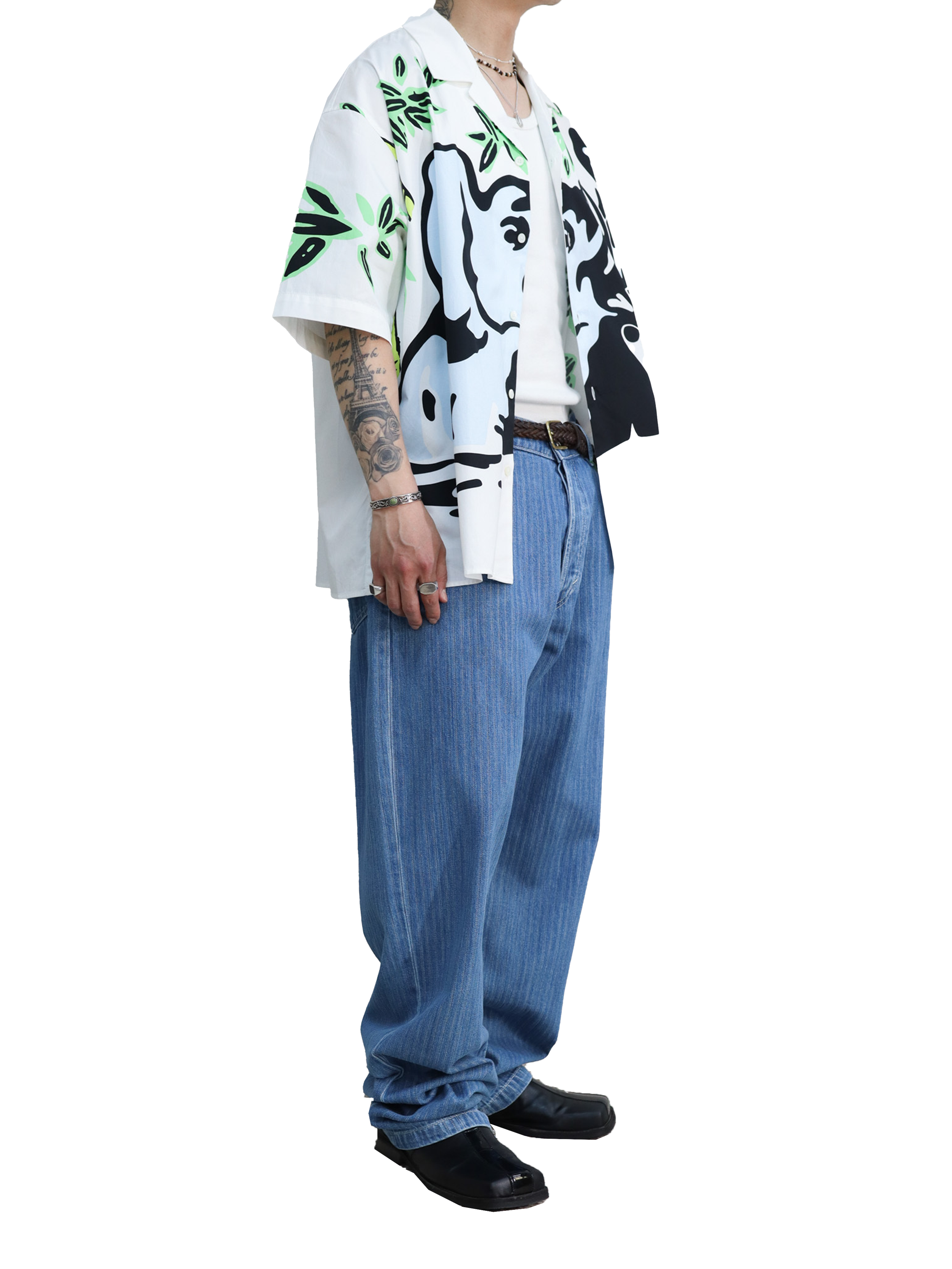 KZ JE Hawaiian Short Sleeve Shirt-01 KENZO