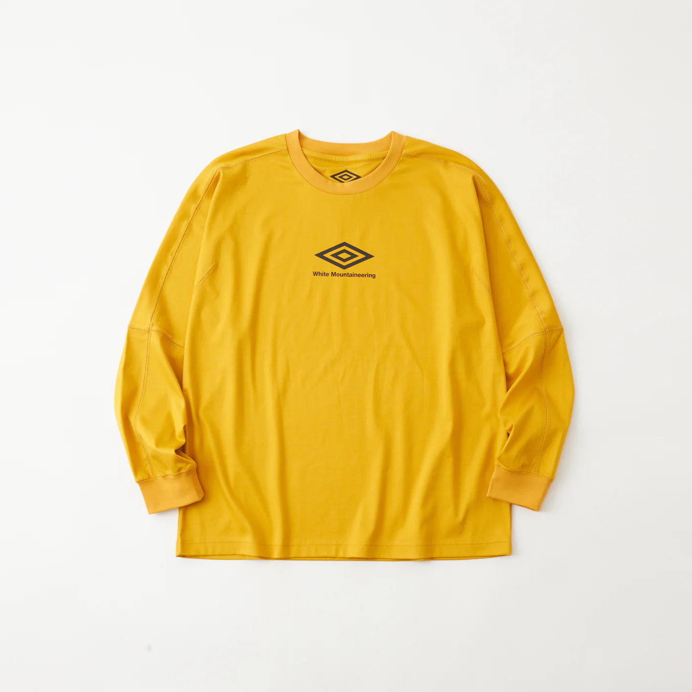 Wm×Umbro Long Sleeve T-Shirt WHITE MOUNTAINEERING