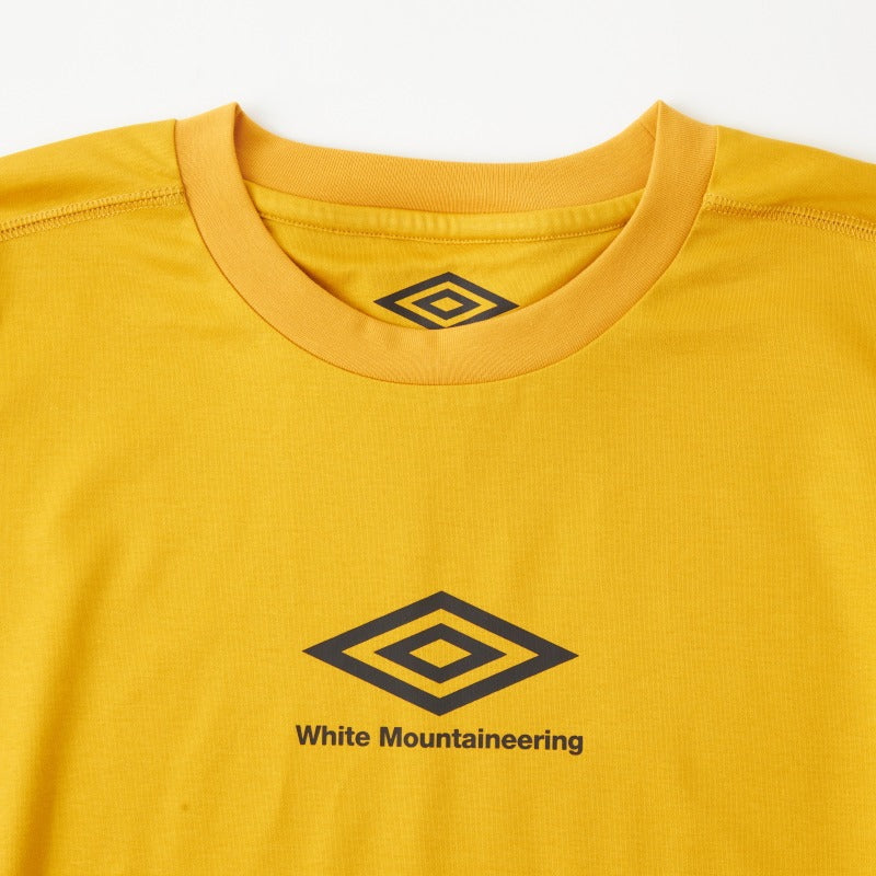 Wm×Umbro Long Sleeve T-Shirt WHITE MOUNTAINEERING