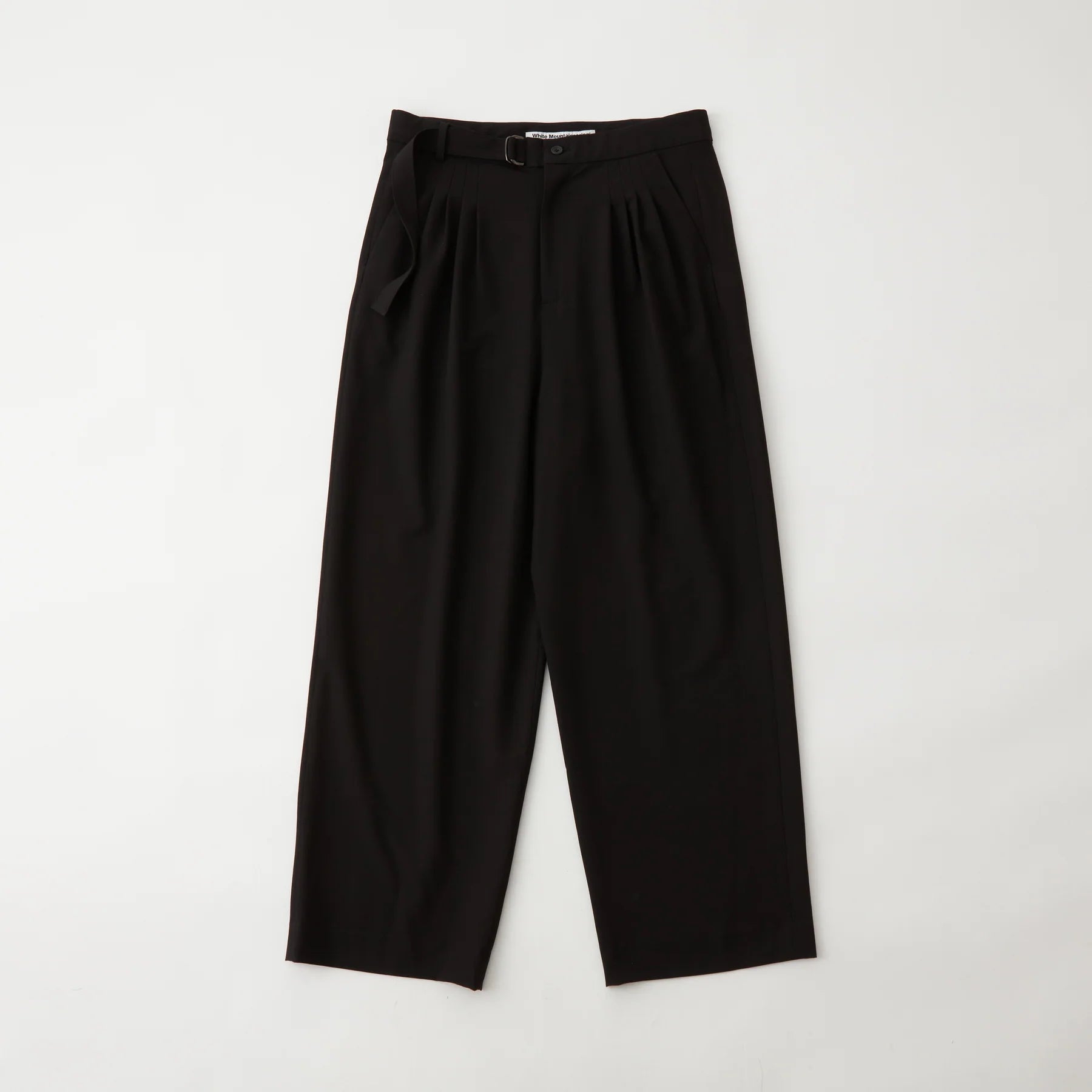 4 Tuck Wide Pants WHITE MOUNTAINEERING