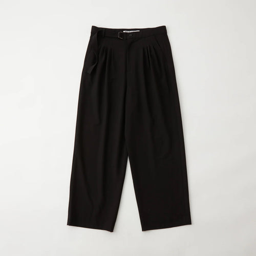 4 Tuck Wide Pants WHITE MOUNTAINEERING