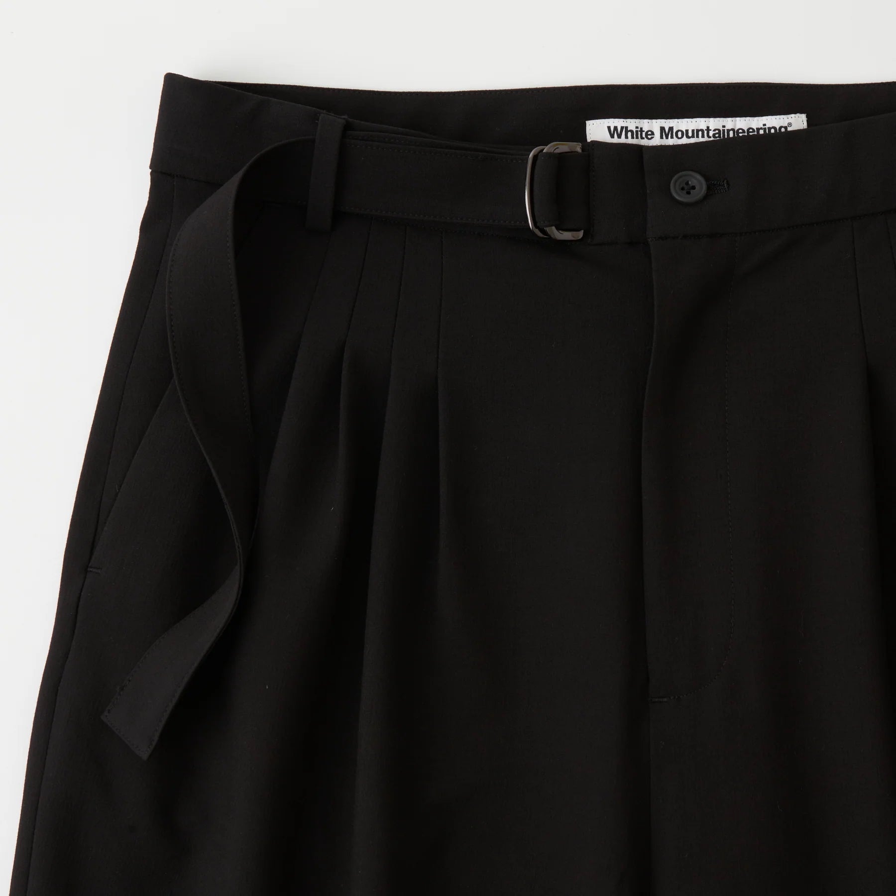 4 Tuck Wide Pants WHITE MOUNTAINEERING