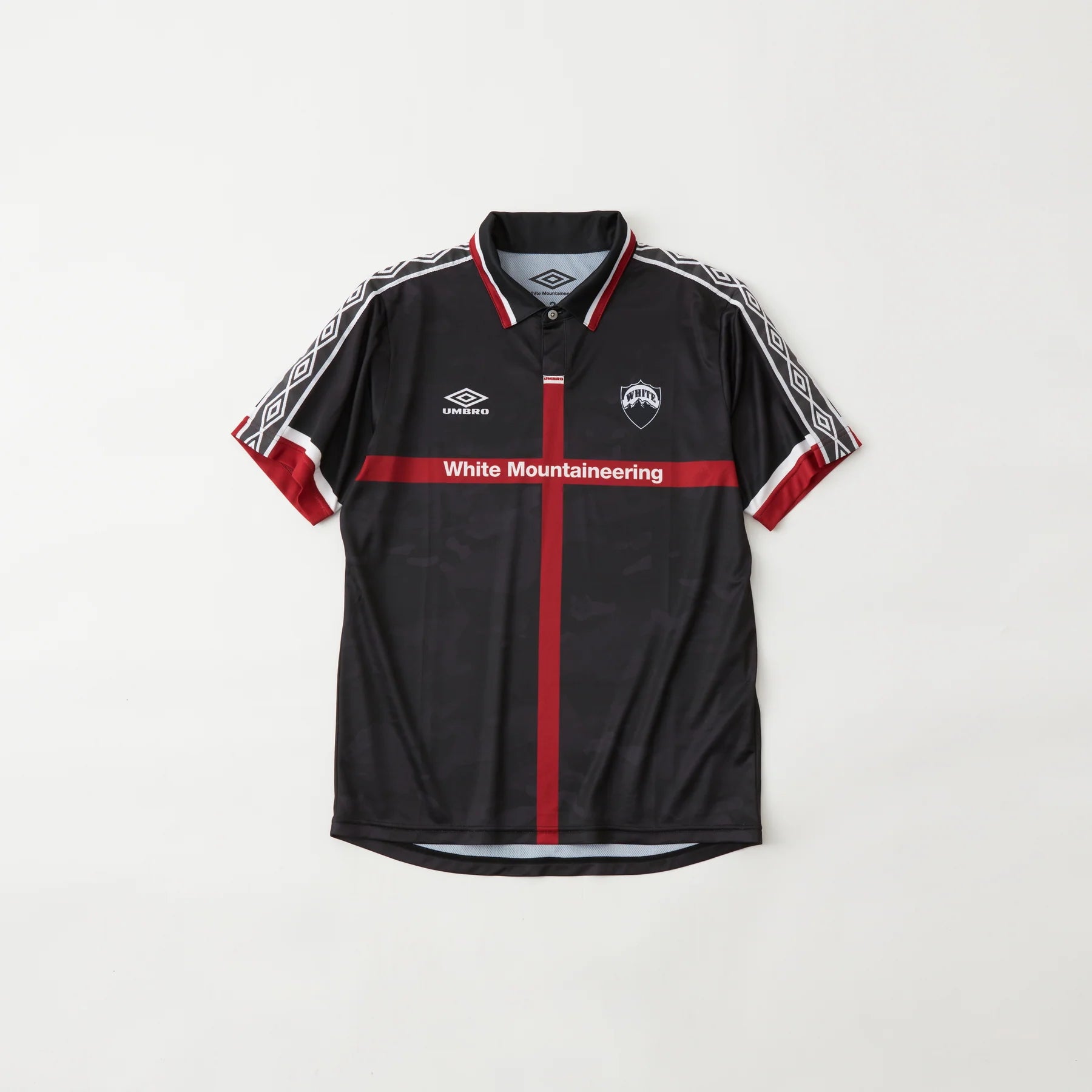 Wm×Umbro Uniform T-Shirt WHITE MOUNTAINEERING