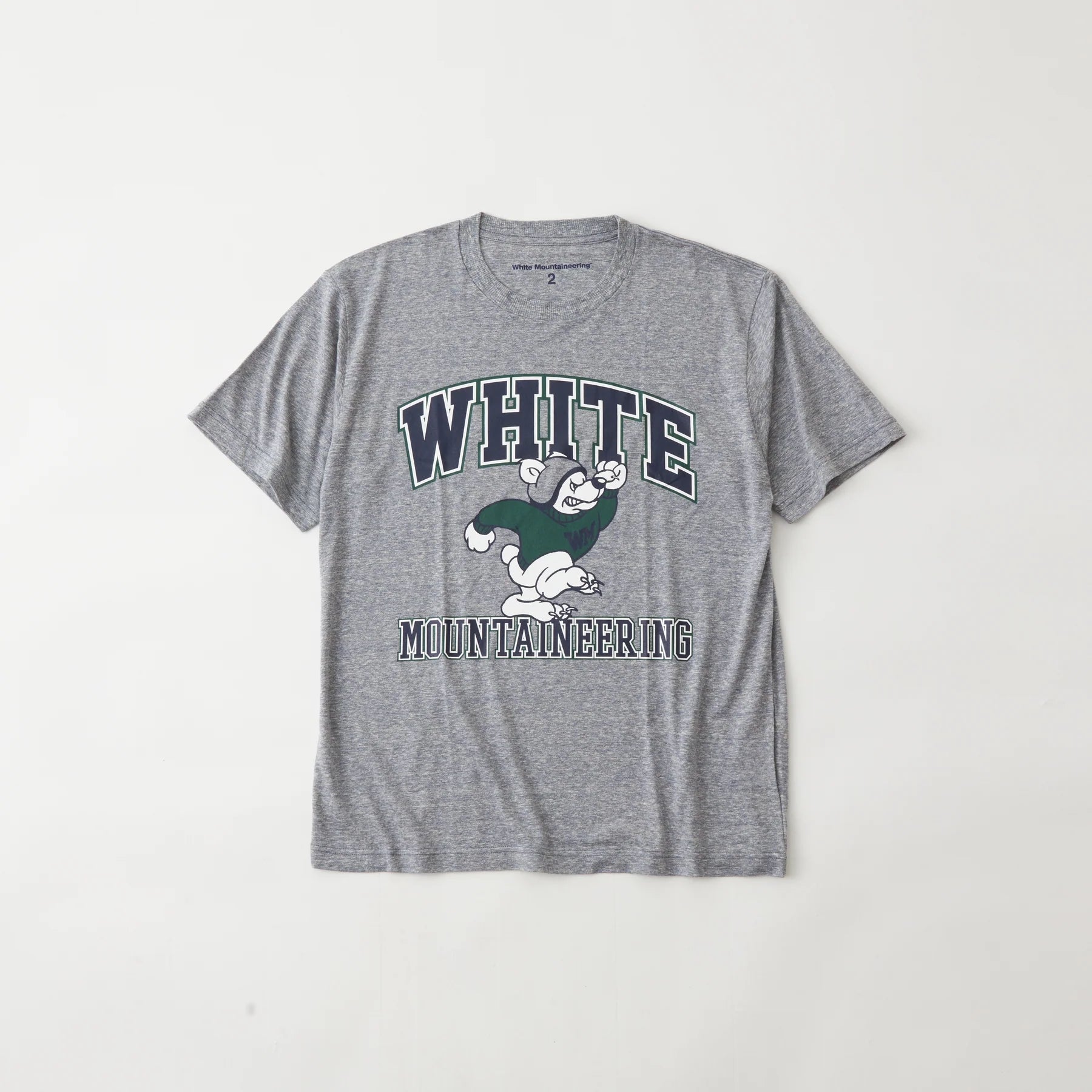 Vintage Collage Logo T-Shirt WHITE MOUNTAINEERING
