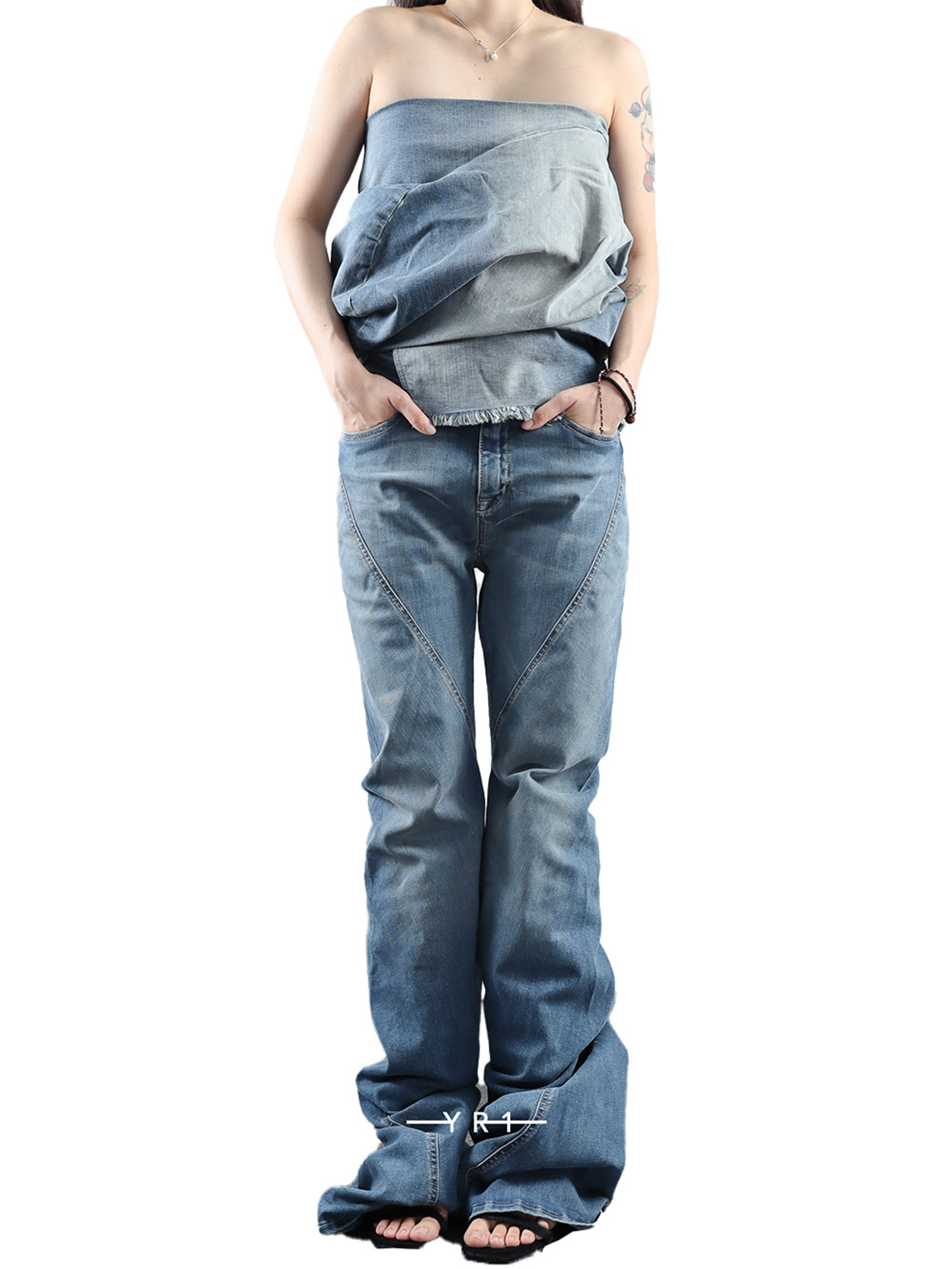 DS Bias Bootcut RICK OWENS DRKSHDW