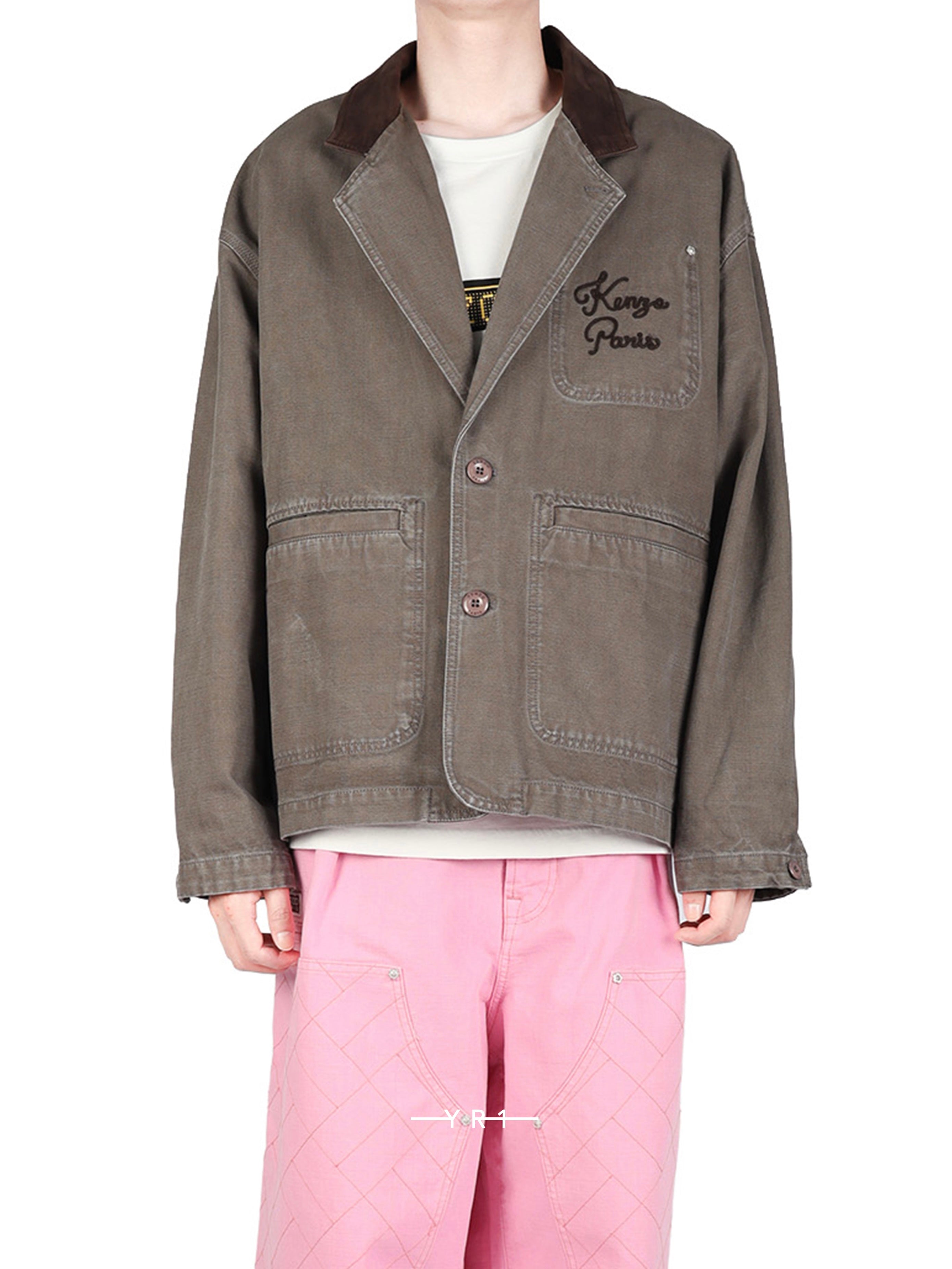 KZ Paris Chainstitch Workwear Jacket-Gu KENZO