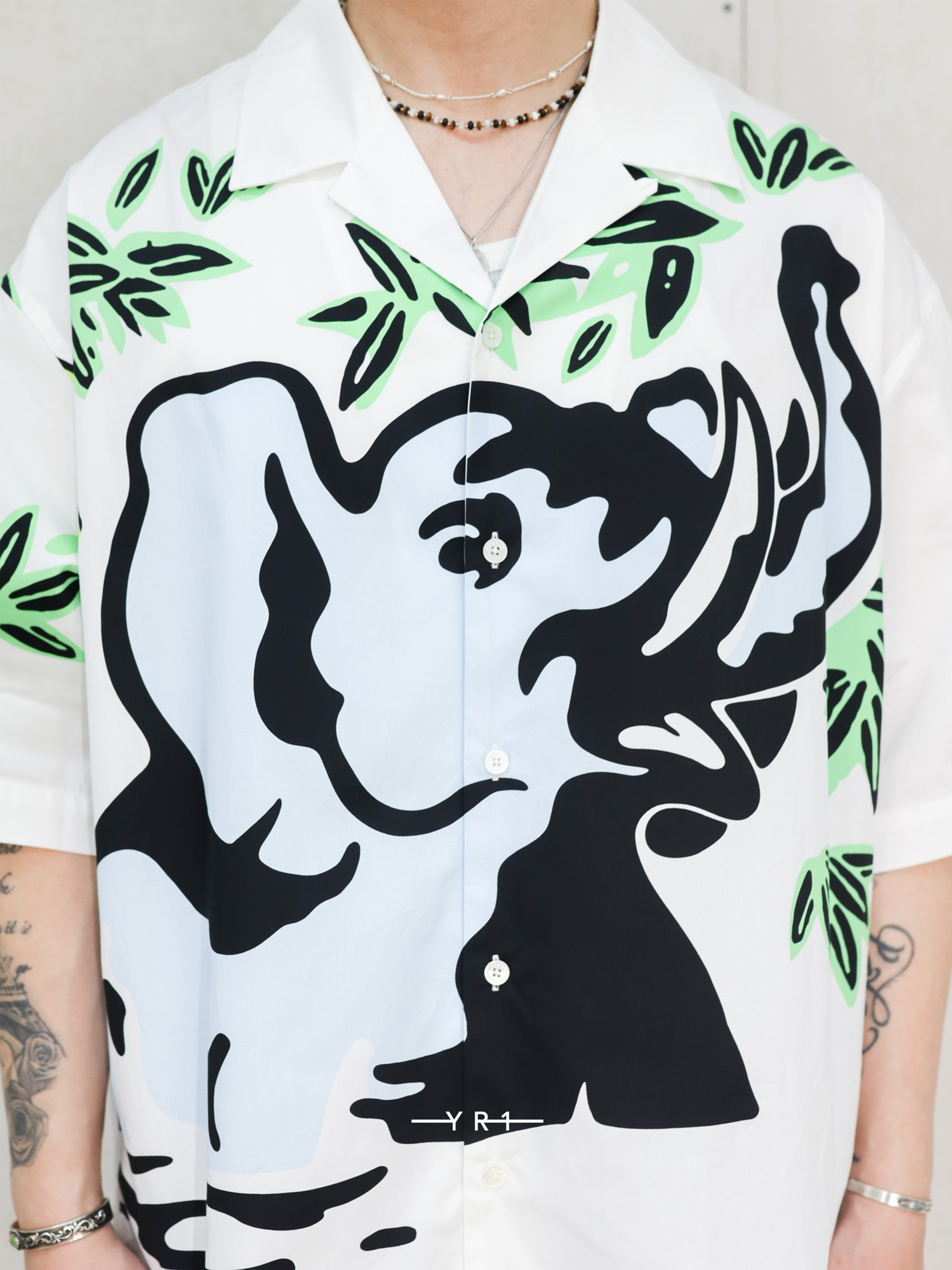 KZ JE Hawaiian Short Sleeve Shirt-01 KENZO