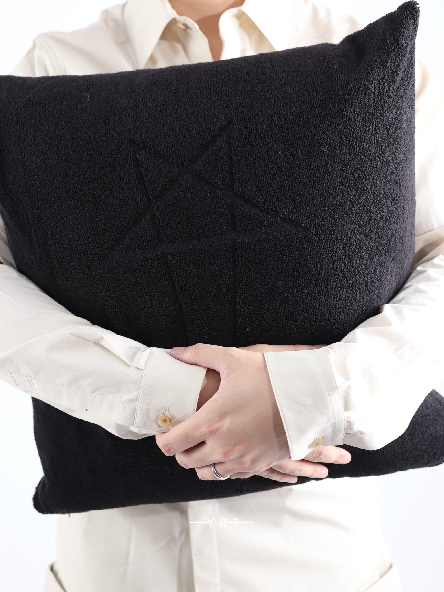 RH Beach Pillow-Blk RICK OWENS