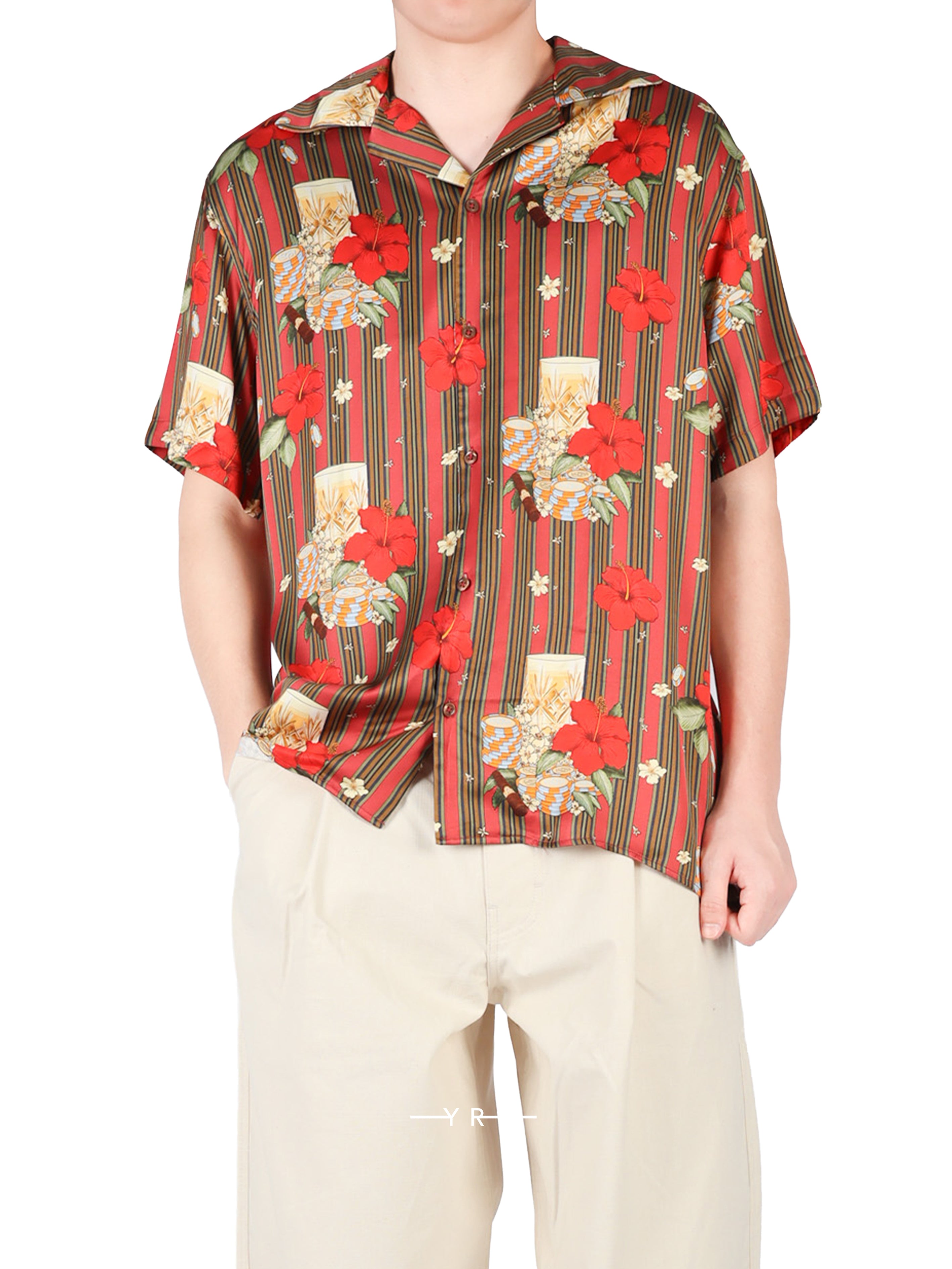 Chemise Hibiscus Club