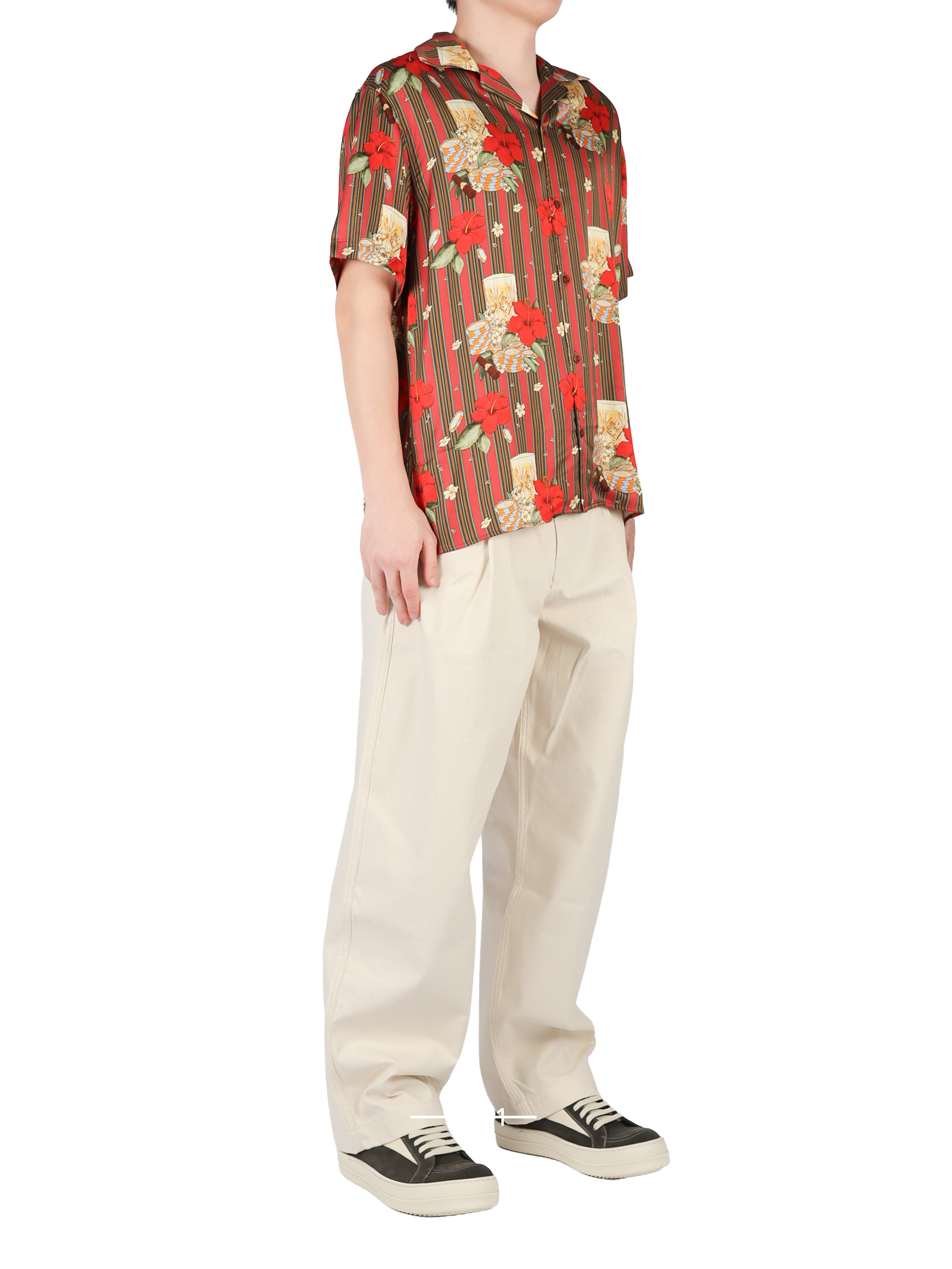 Chemise Hibiscus Club